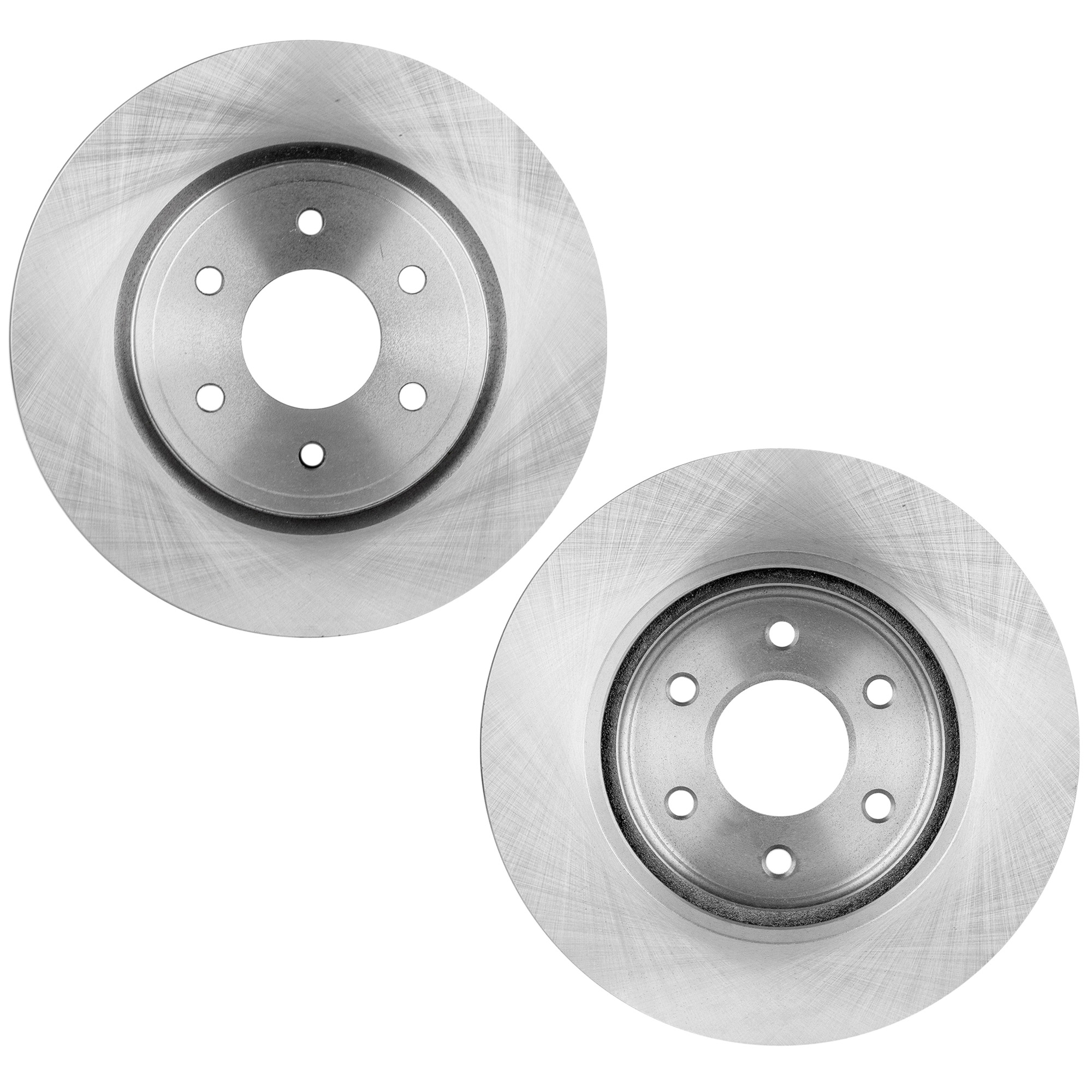 AM FRONTIER 05-23 PATHFINDER 04-12 FRONT BRAKE DISC RH AND LH Plain Surface Vented 6 Lugs 2 Wheel Set SKU SET STPN27110036-2 OEM 40206EB300-40206EA00A 402069BE