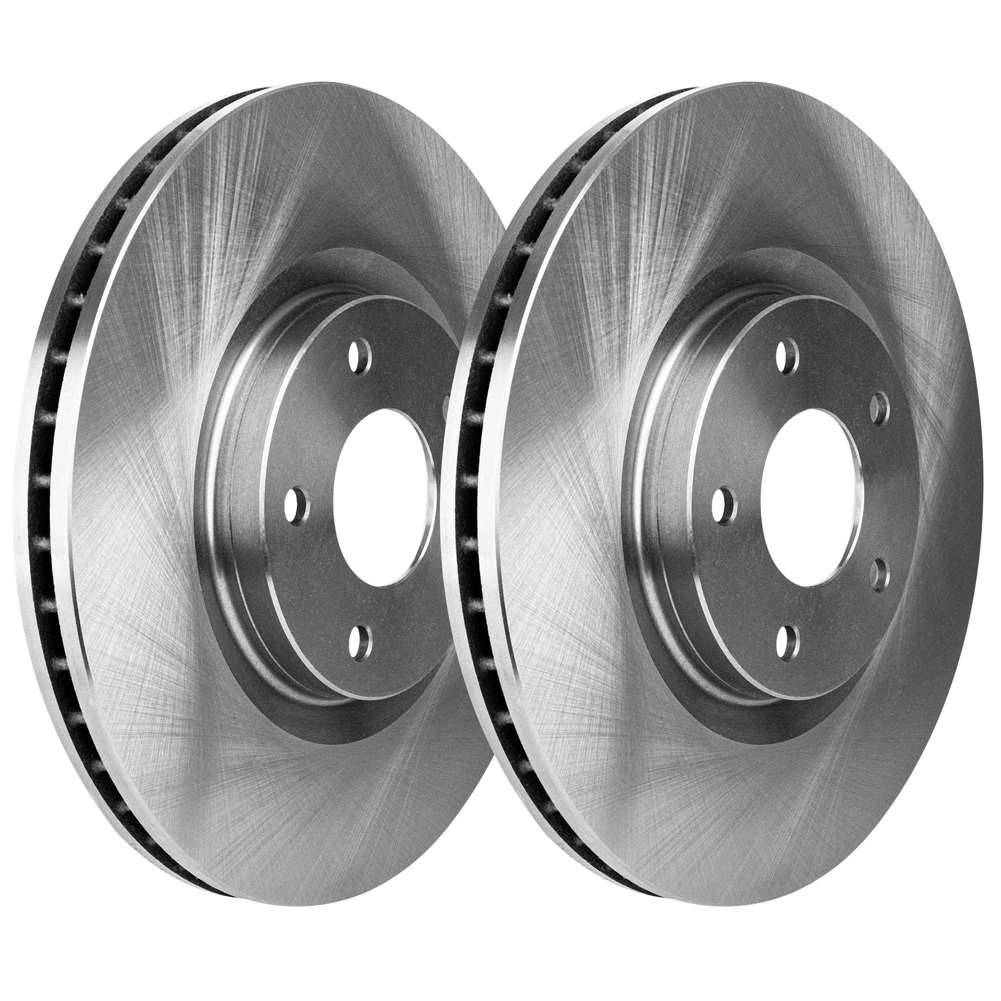 AM SENTRA 07-12 JUKE 14-17 FRONT BRAKE DISC RH AND LH Plain Surface Vented 5 Lugs SKU SET STPN27110045-2 OEM 40206ET01A 40206JY01A 40206982