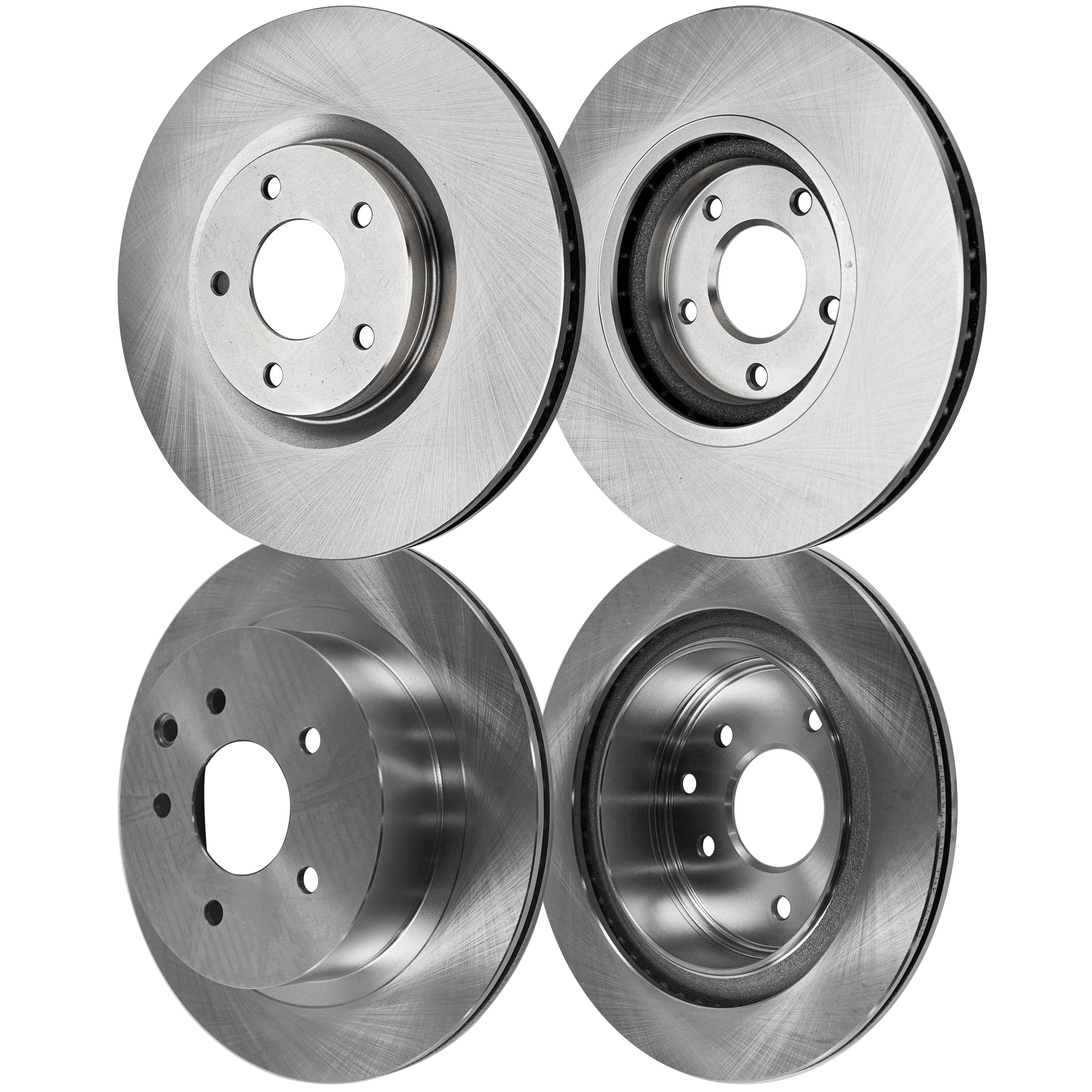 AM JUKE 14-17 FRONT AND REAR BRAKE DISC 4 Wheel Set SKU SET STPN27110045-4 B OEM 432068H305-432068H700-432068H7