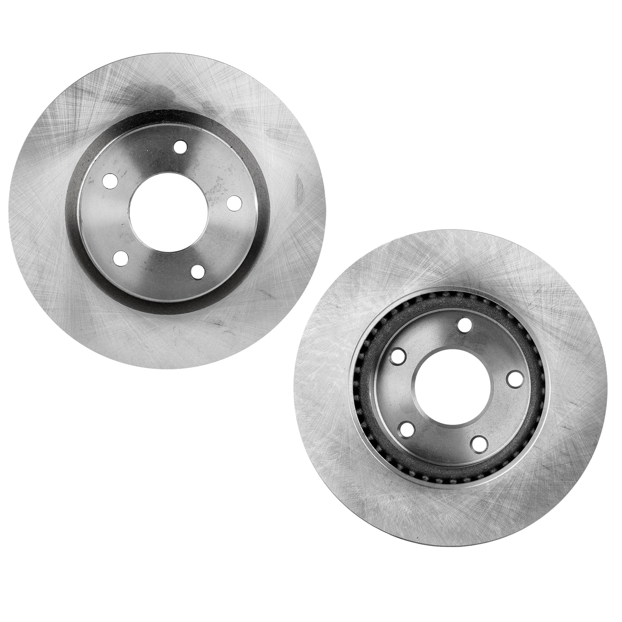 AM SENTRA 13-19 FRONT BRAKE DISC RH AND LH 2 Wheel Set Plain Surface Vented SKU SET STPN27110047-2 OEM 44767-0833547-850374-60067064