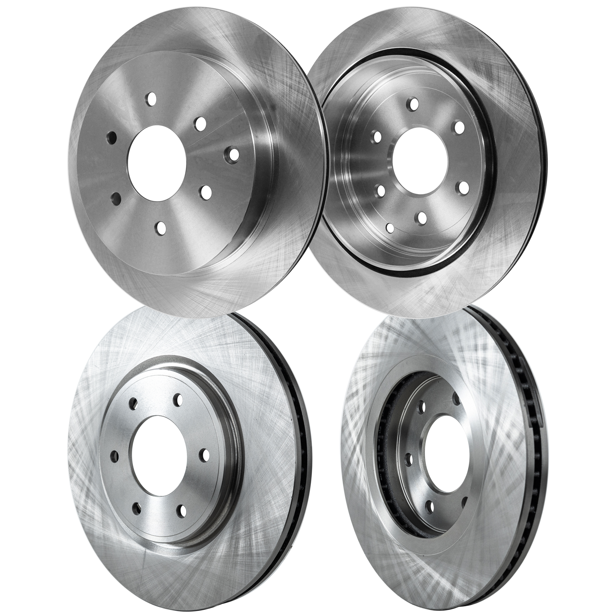 AM ARMADA 17-19 FRONT AND REAR BRAKE DISC RH AND LH 4 Wheel Set Plain Surface SKU SET STPN27110054-4 A OEM 31571-44721-850249-12142113-60