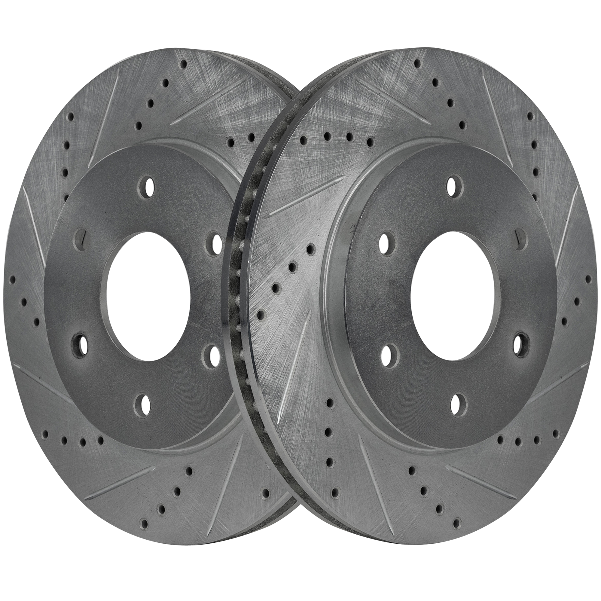 AM TITAN QX56-04-05 PATHFINDER ARMADA 04-04 ARMADA 05-05 FRONT BRAKE DISC RH AND LH Performance Rotor Drilled and Slotted SKU SET STPN27110055DRS2 OEM 31328-145507-0833016-12142084