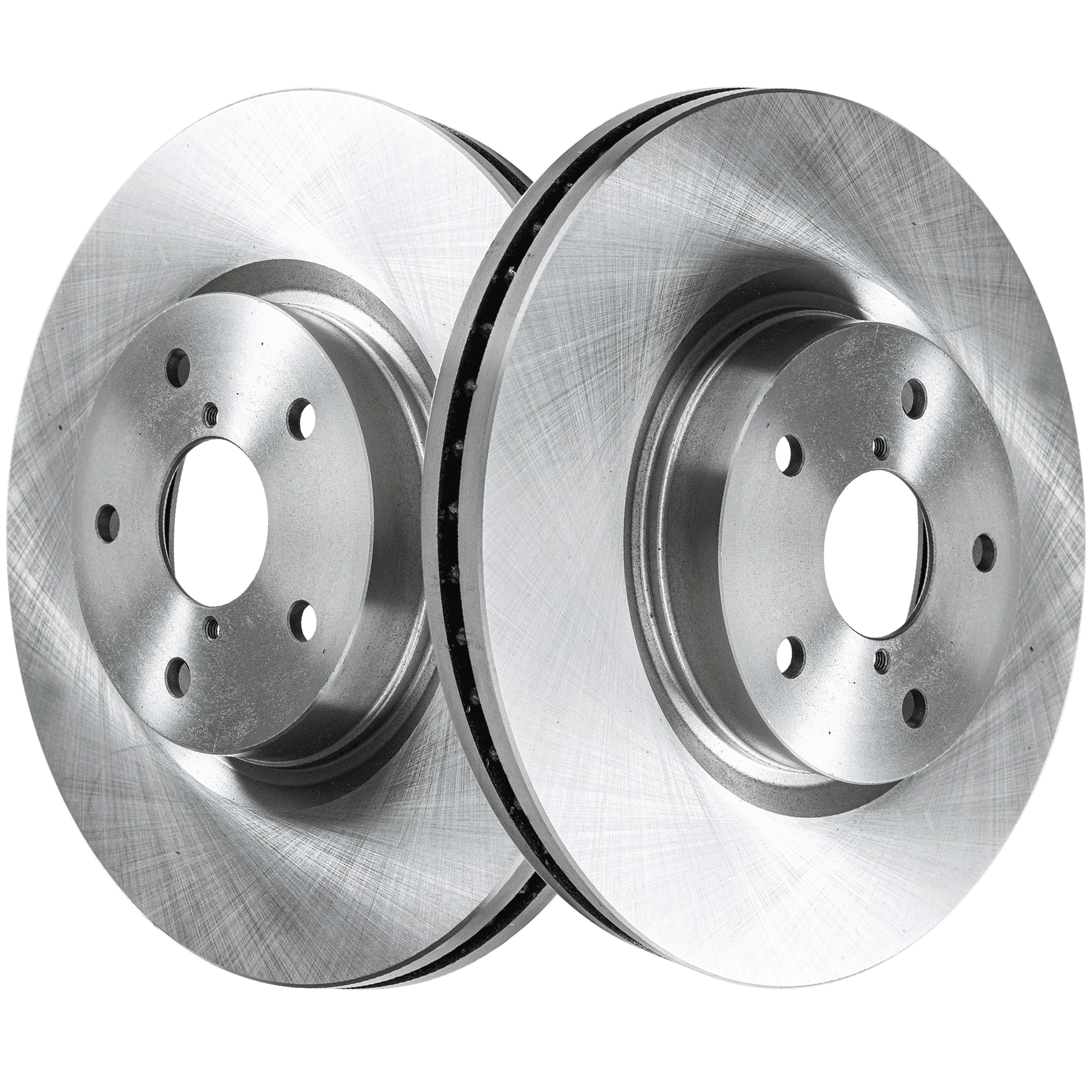 AM B9 TRIBECA 06-07 WRX 15-21 FRONT BRAKE DISC 2 Wheel Set SKU SET STPS27110002-2 OEM 26300XA00A