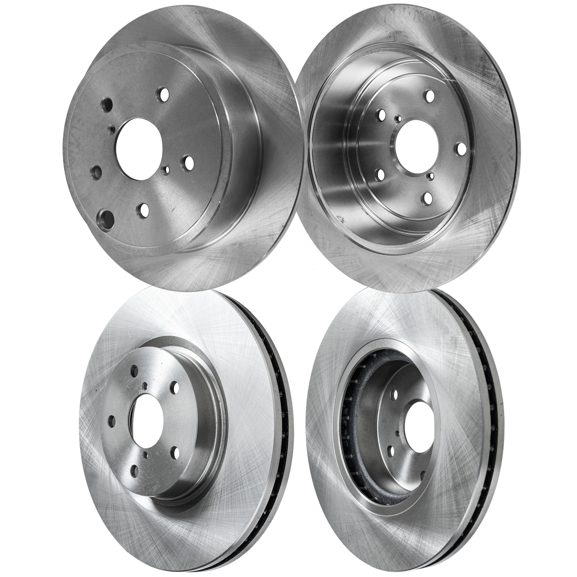AM WRX 15-21 FRONT AND REAR BRAKE DISC RH AND LH 4 Wheel Set SKU SET STPS27110002-4 C OEM 12147032-44823-60013024-982044