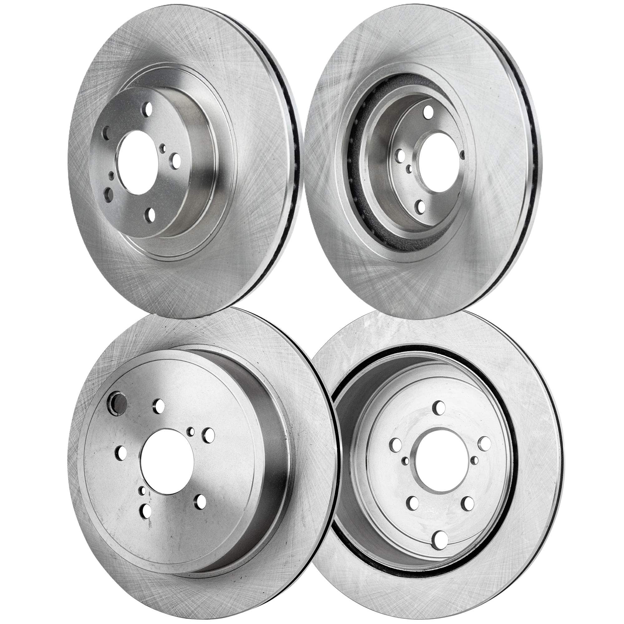 AM 86-17-20 BRZ 13-20 FRONT AND REAR BRAKE DISC 4 Wheel Set SKU SET STPS27110004-4 D OEM 26300SA001-26300AG01A SU003005