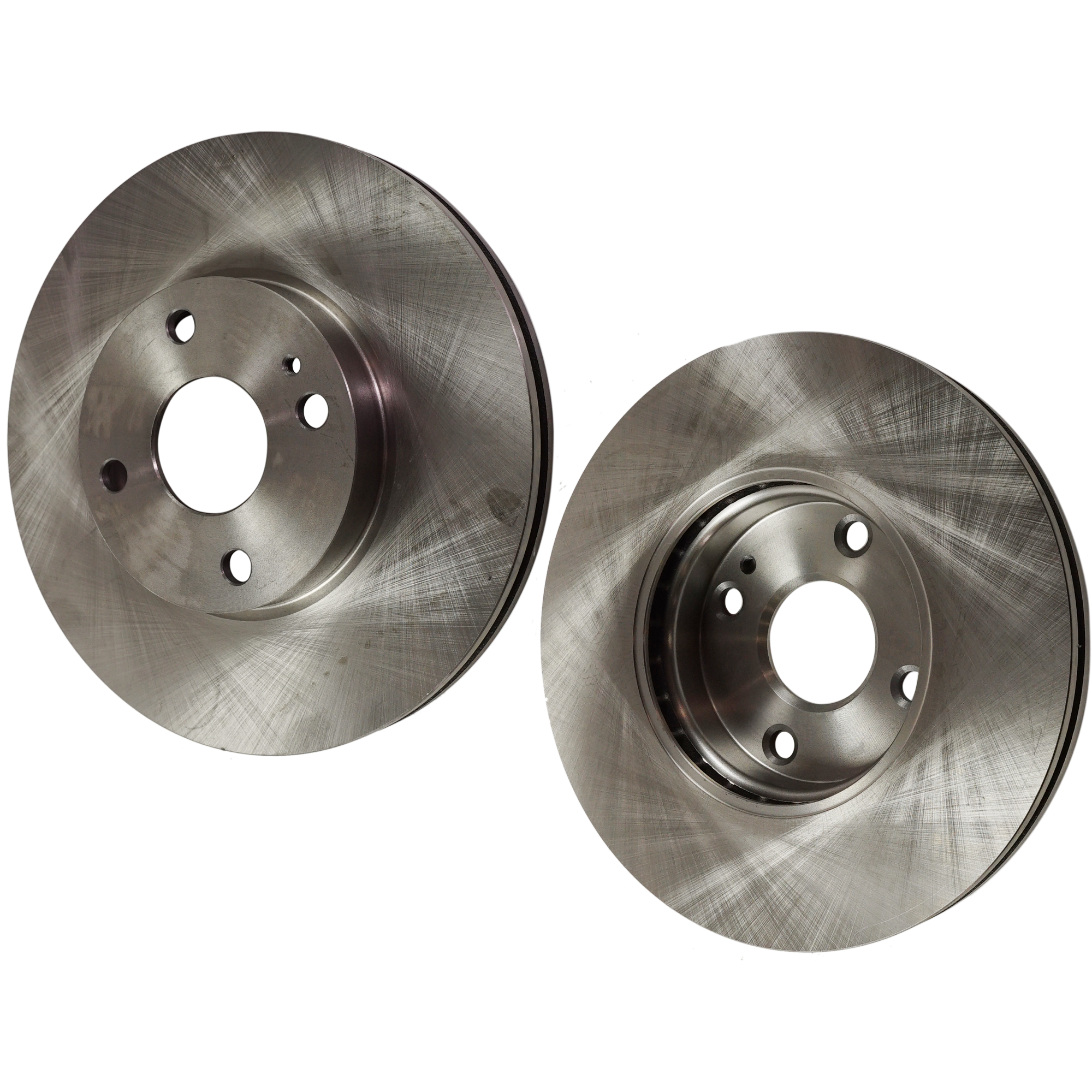 AM IA 16-16 YARIS 19-20 FRONT BRAKE DISC RH AND LH 2 Wheel Set SKU SET STPS27110013-2 OEM 44887-850433-12144182-60091003