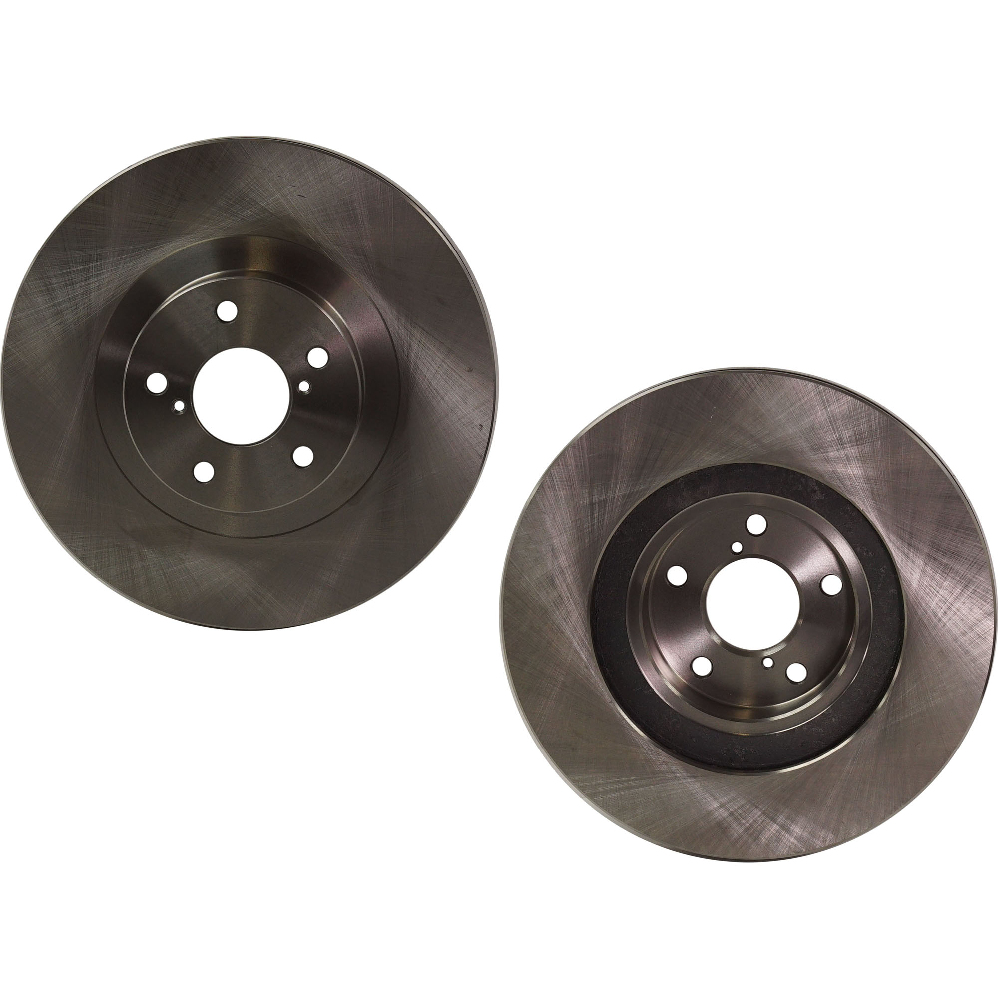 AM 9-2X 05-06 BAJA 03-06 FRONT BRAKE DISC Plain Surface Vented 5 Lugs 2 Wheel Set SKU SET STPS27110014-2 OEM 26300AE060-26310AC040-26310AC0