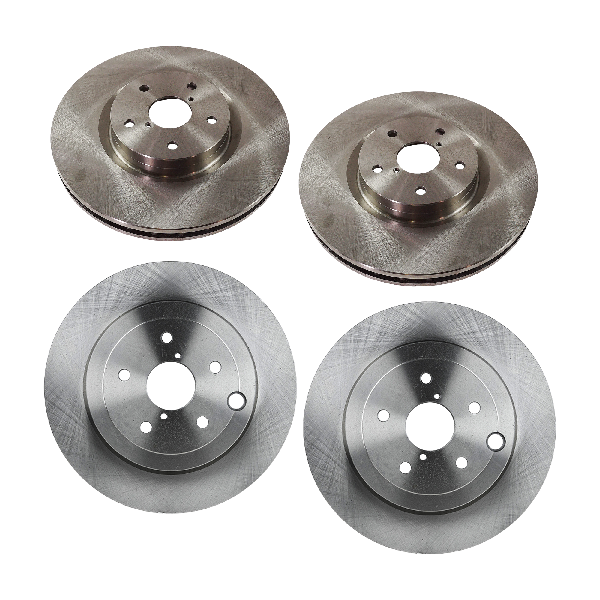 AM IMPREZA 08-14 WRX STI 13-17 FRONT AND REAR BRAKE DISC 4 Wheel Set SKU SET STPS27110015-4 OEM 31405-44324-0833019-900490-600