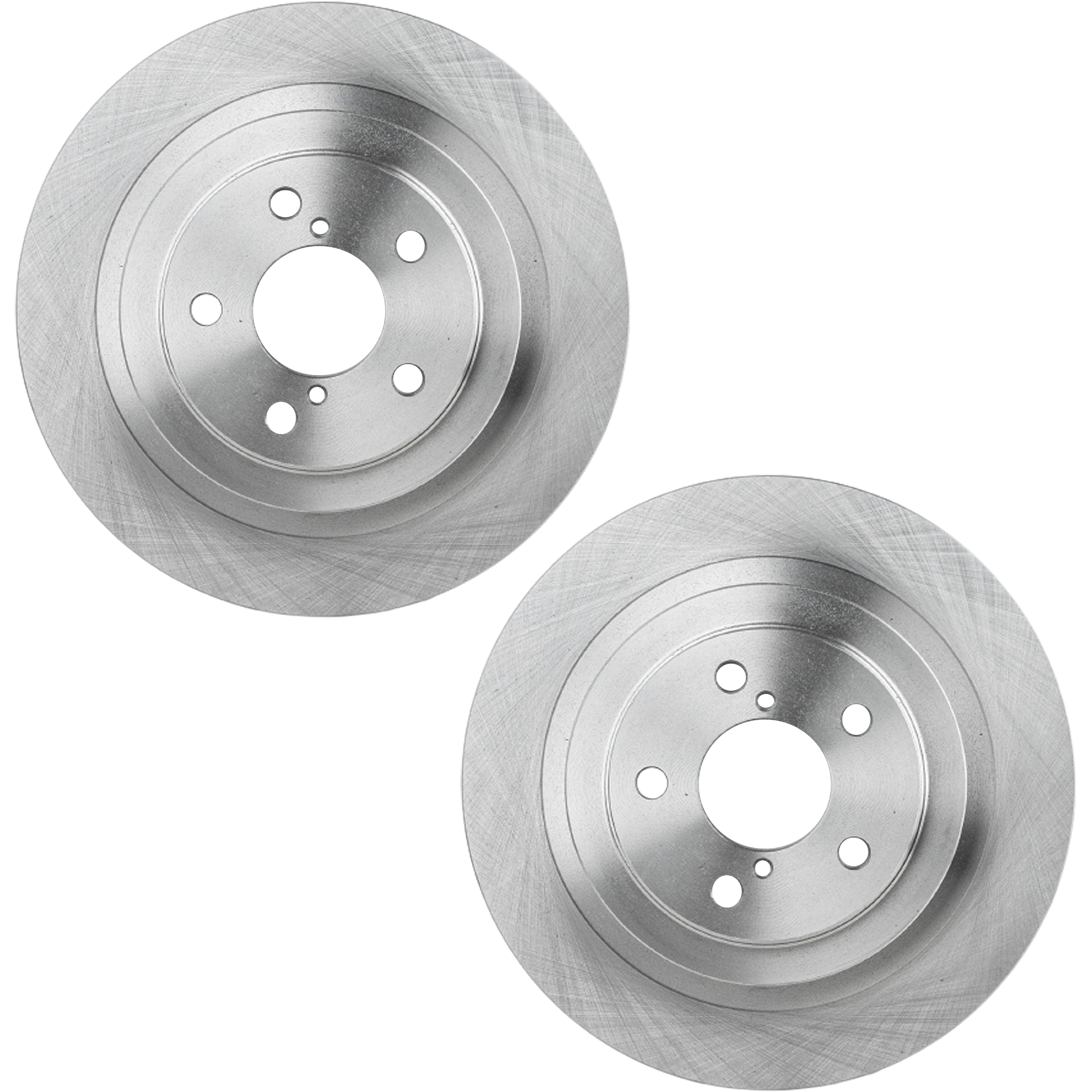 AM LEGACY 05-09 IMPREZA 06-07 REAR BRAKE DISC RH AND LH 2 Wheel Set SKU SET STPS27110024-2 OEM 26700AE030-26700AE081