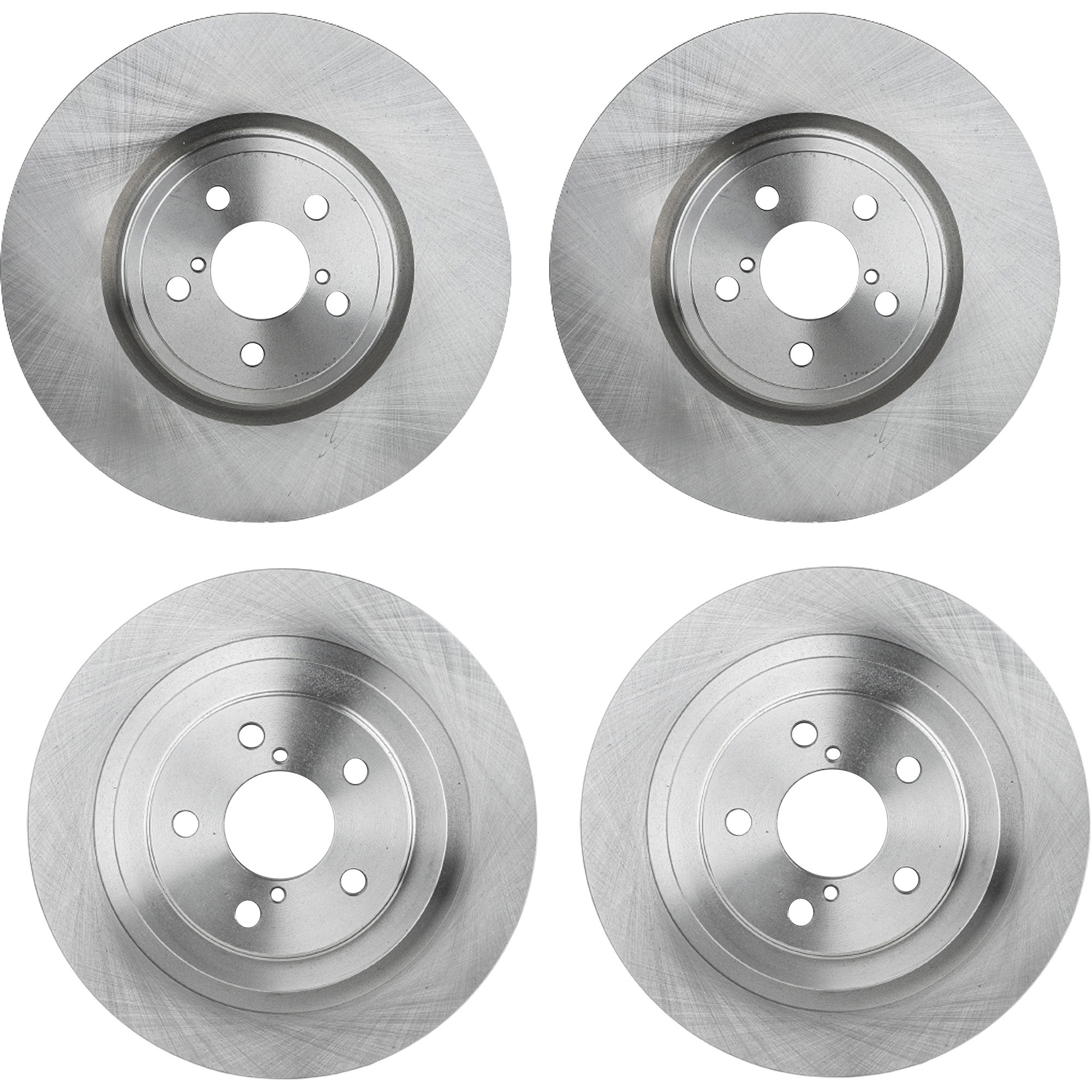AM LEGACY 05-09 FRONT AND REAR BRAKE DISC 4 Wheel Set SKU SET STPS27110025-4 A OEM 26700AE030-26700AE081-26300AG0