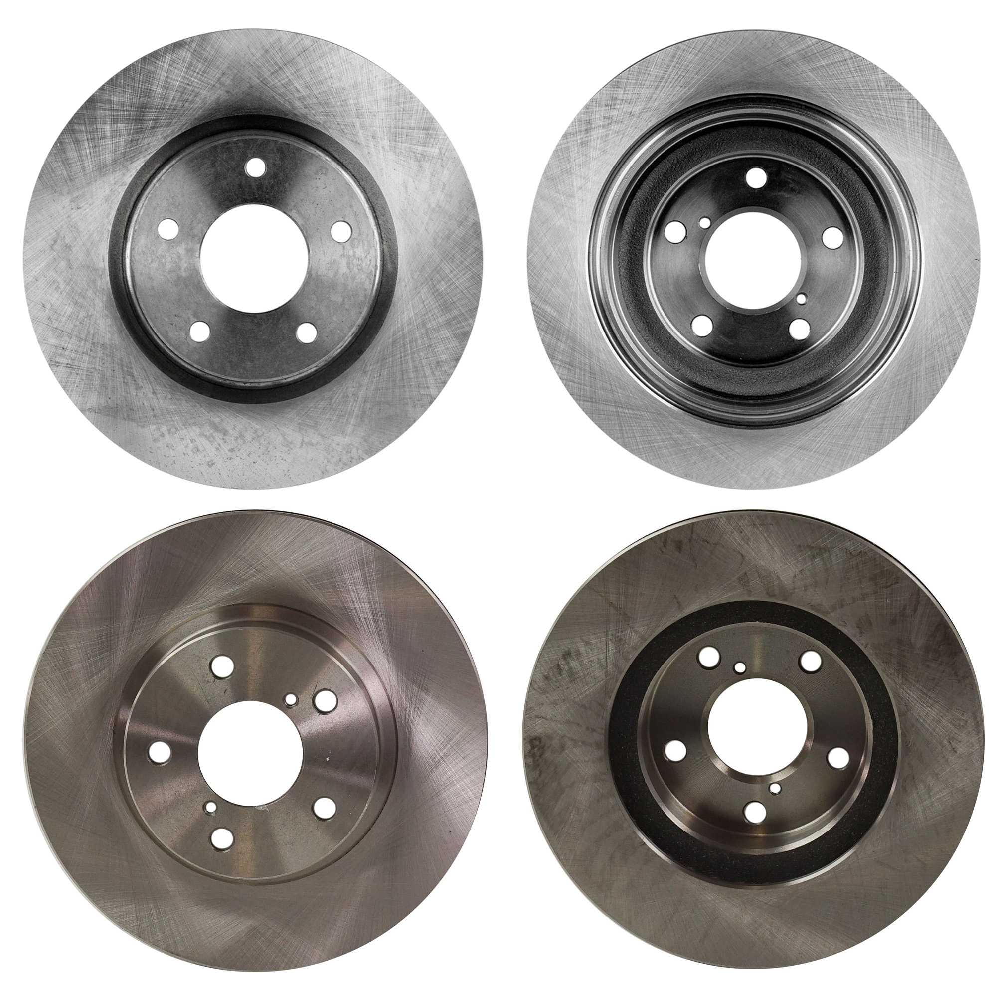 AM LEGACY 90-99 FRONT AND REAR BRAKE DISC 4 Wheel Set SKU SET STPS27110028-4 OEM 26310AA030-26310AA031-26310AA0