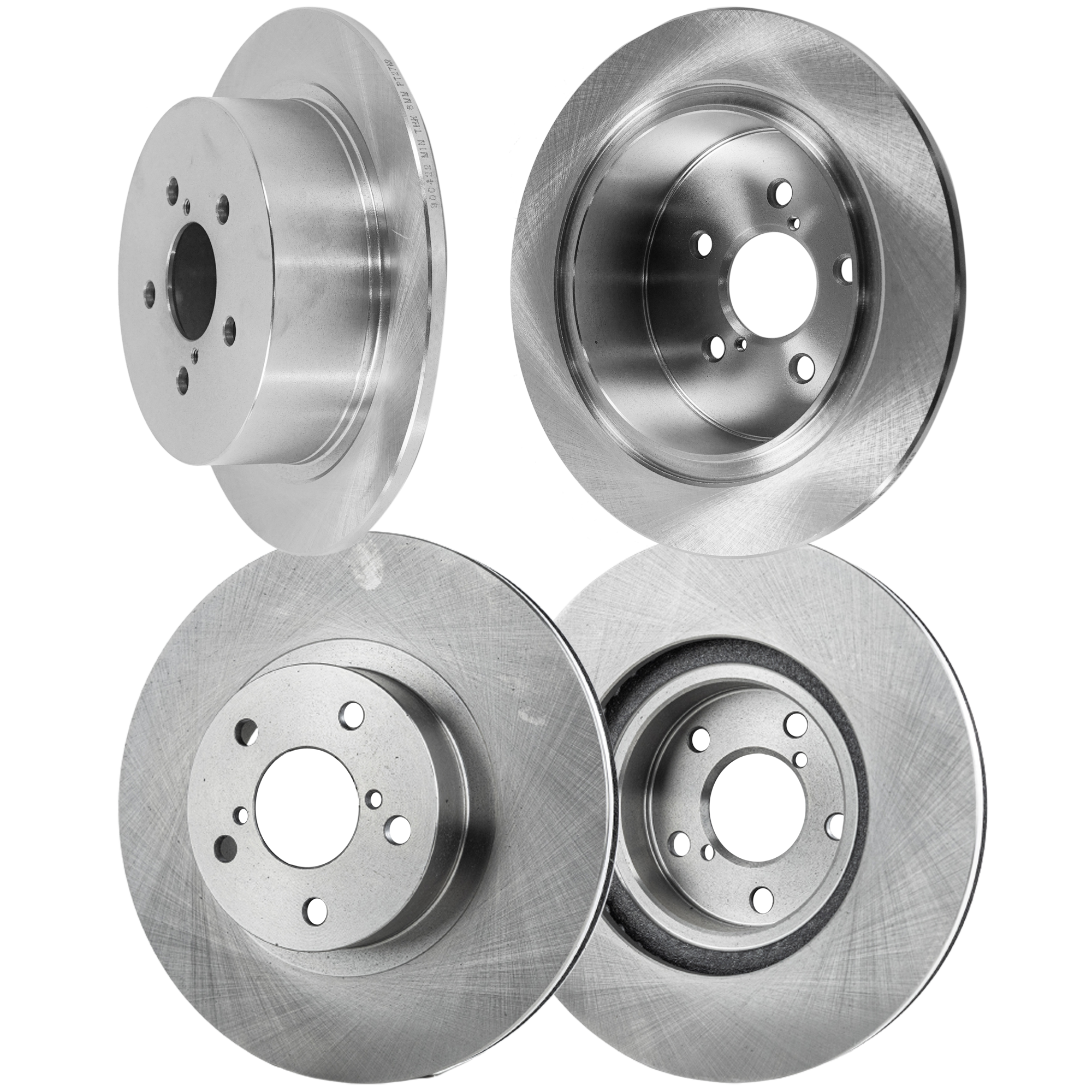 AM LEGACY 05-05 FRONT AND REAR BRAKE DISC 4 Wheel Set SKU SET STPS27110030-4 E OEM 26700AG01B 26700AG01A 26700AG0