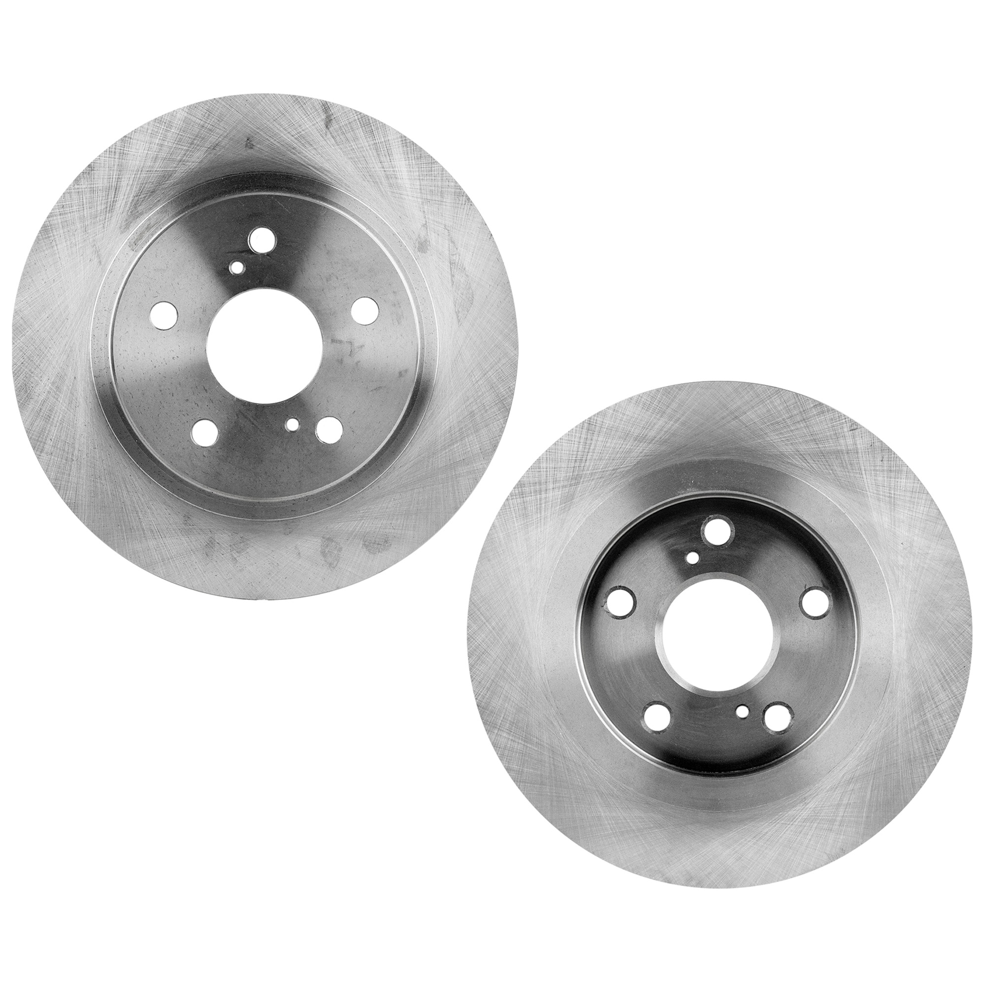 AM XB 08-15 COROLLA IM 17-18 REAR BRAKE DISC 2 Wheel Set SKU SET STPS27110052-2 OEM 4243112290-4243102210-19184535