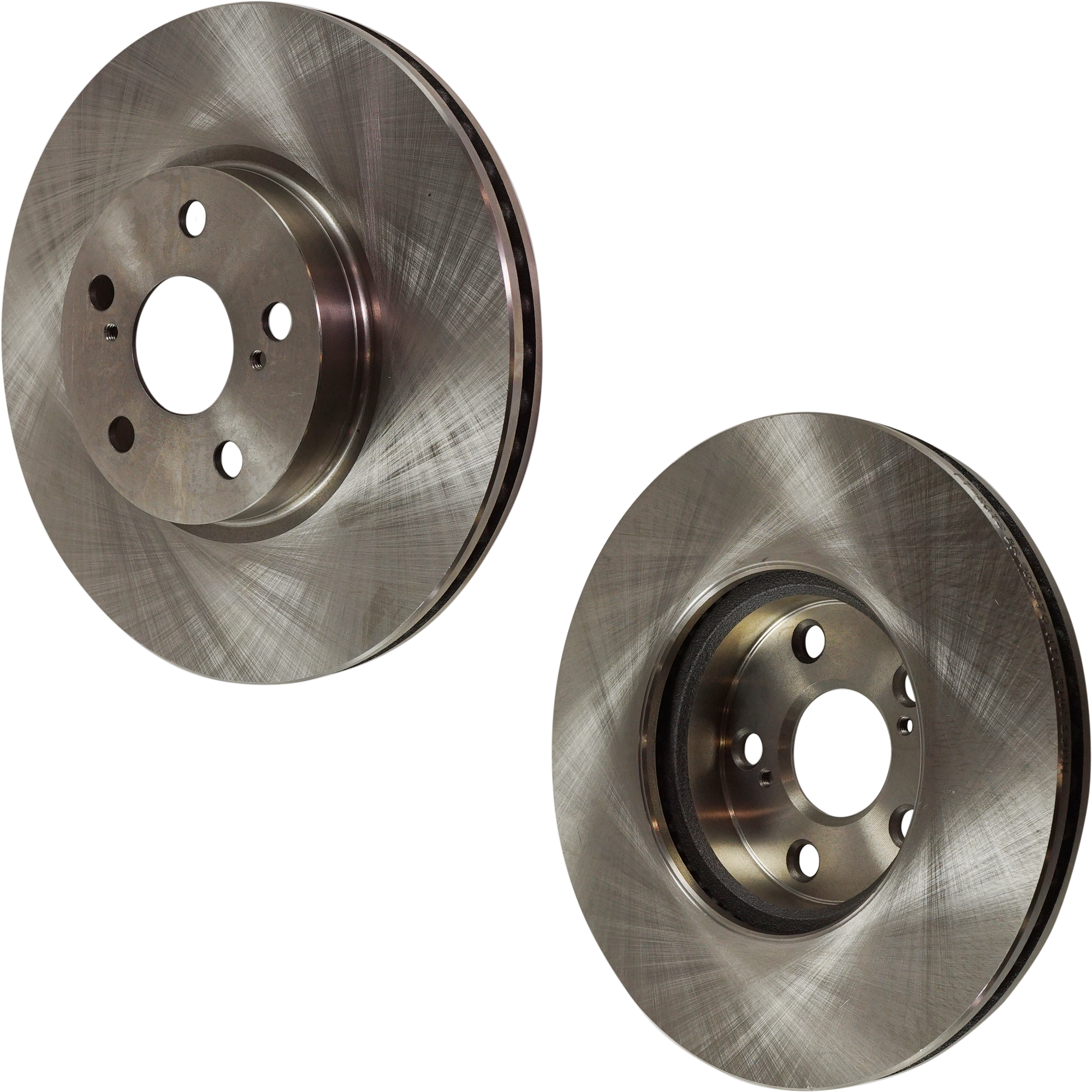 AM XD 08-14 COROLLA 09-19 FRONT BRAKE DISC RH AND LH 2 Wheel Set SKU SET STPS27110053-2 OEM 4351202270-4351212710-43512022