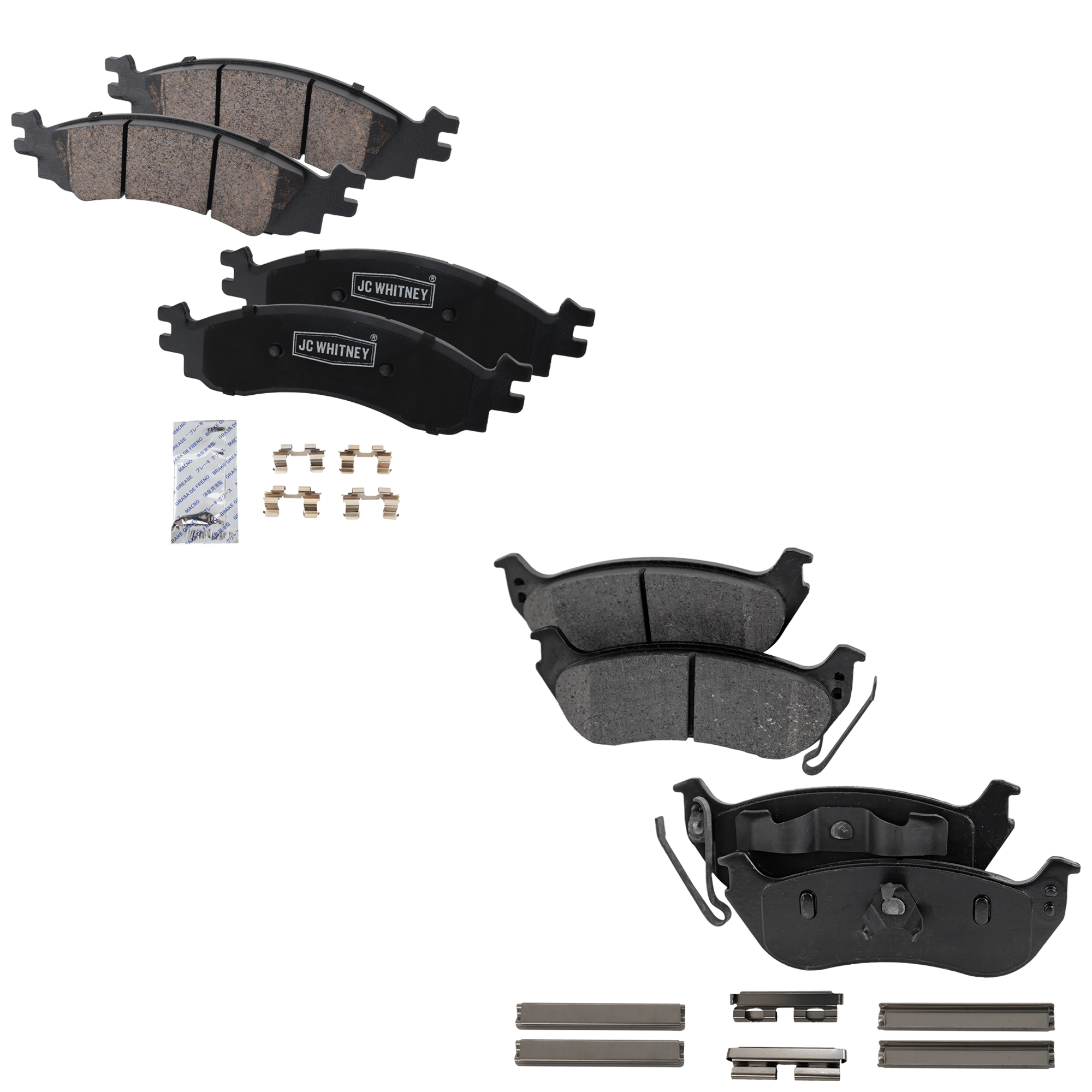 AM EXPLORER MOUNTAINEER 06-09 FRONT AND REAR BRAKE PAD SET 4 Wheel Set SKU SET STPSSCP1109 OEM 5L2Z2200AA 6L2Z2200A 7L2Z2200A