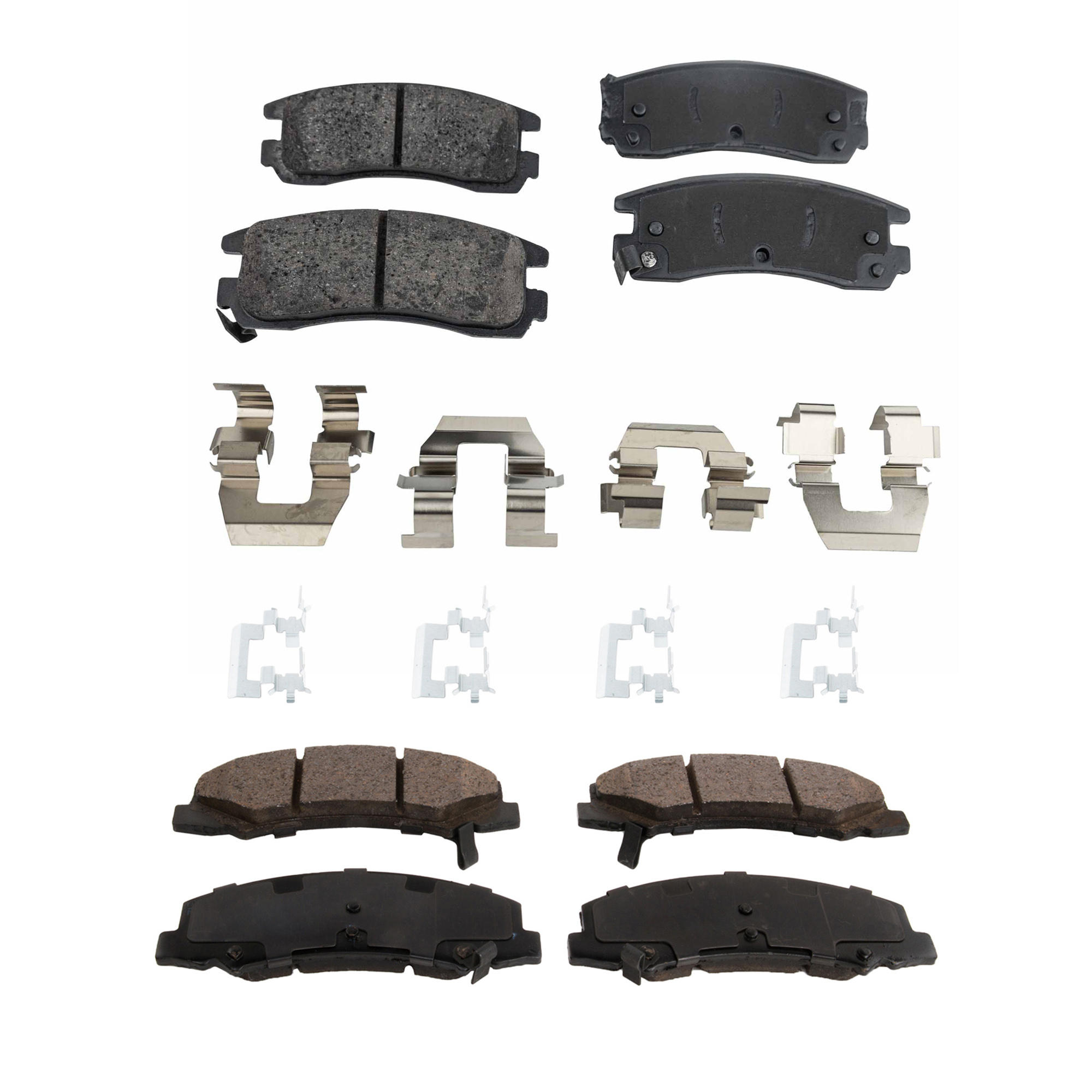 AM IMPALA 06-10 LACROSSE 08-09 FRONT AND REAR BRAKE DISC 4 Wheel Set SKU SET STPSSCP1159-4 B OEM 15270292-15812610-19207421-192