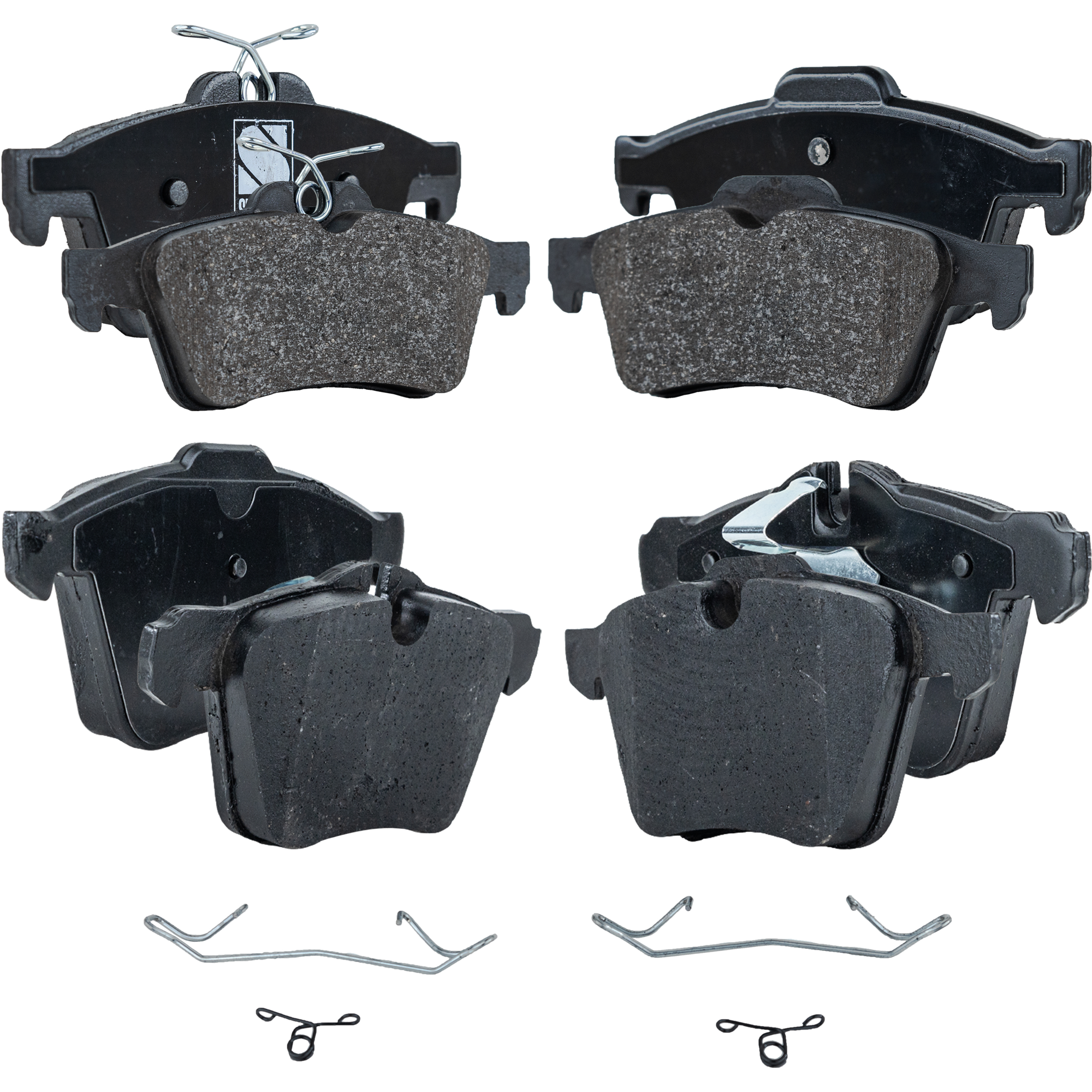 AM SUPER V8-05-09 XF 09-15 FRONT AND REAR BRAKE PAD SET 4 Wheel Set SKU SET STPSSCP1240-4 C OEM C2C27291 C2C35440 C2C36974 C2C