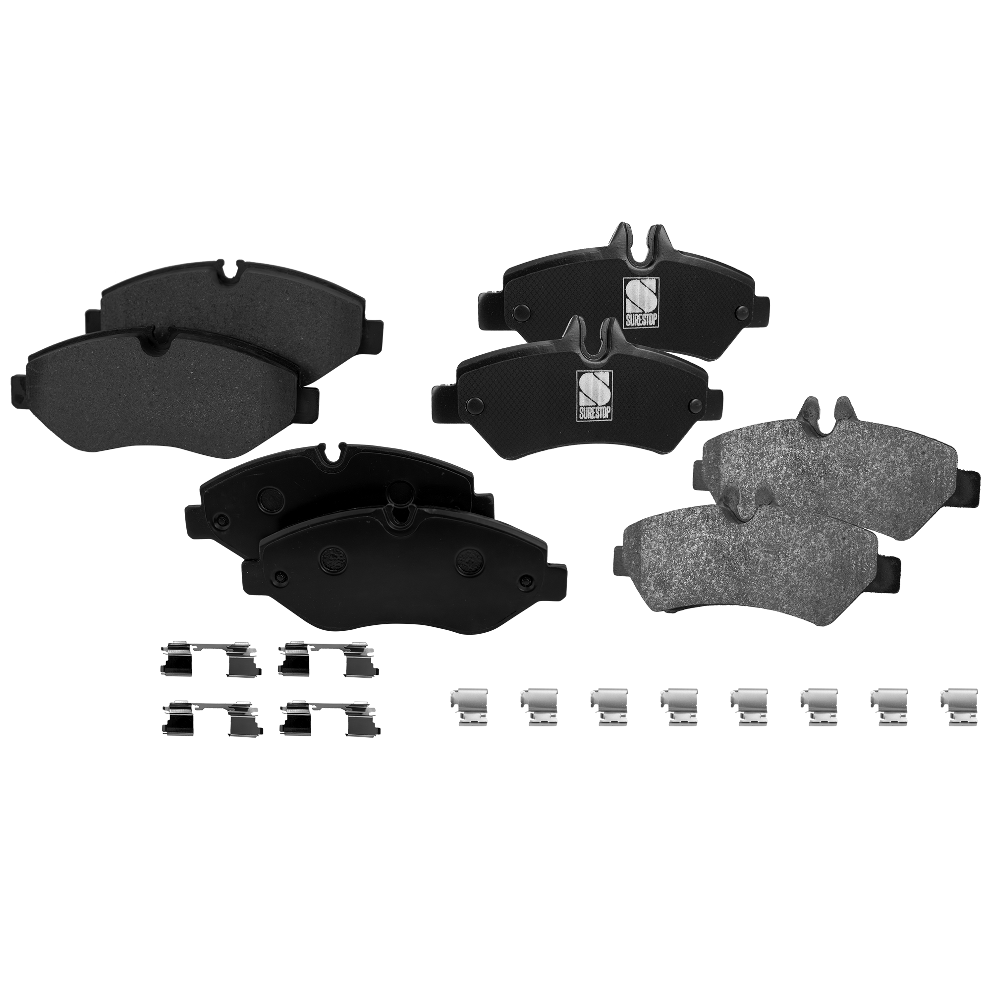 AM SPRINTER 2500-07-18 FRONT AND REAR BRAKE PAD SET 4 Wheel Set SKU SET STPSSCP1316-4 OEM 0044206920-0084205120-4862602A