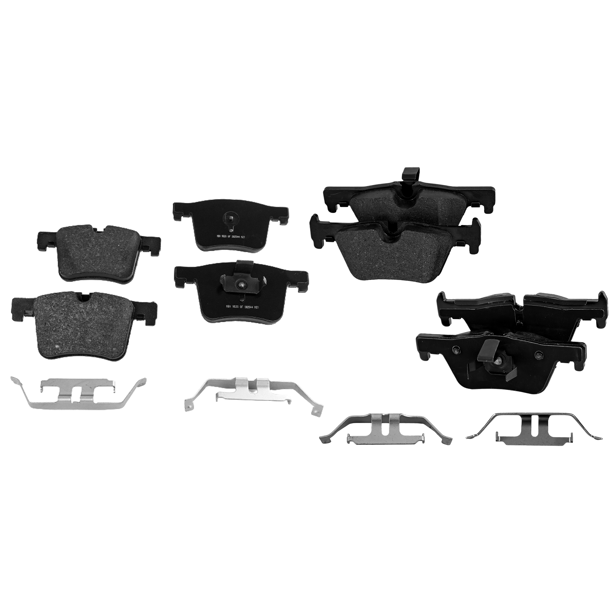 AM 3 SERIES 12-21-4 SERIES 14-20 FRONT AND REAR BRAKE PAD SET 4 Wheel Set SKU SET STPSSCP1561-4 B OEM 34106799801-34106856191-341068