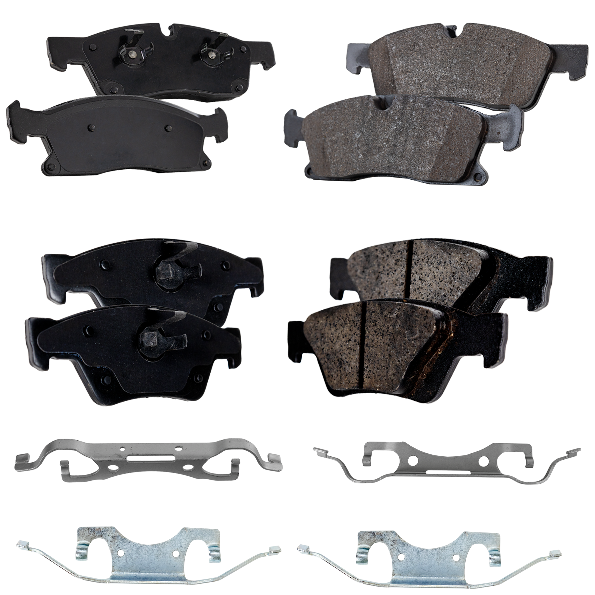 AM DURANGO 12-19 GRAND CHEROKEE 13-20 FRONT AND REAR BRAKE PAD SET 4 Wheel Set SKU SET STPSSCP1629A 4 OEM 0064203820-0074208020-68052370