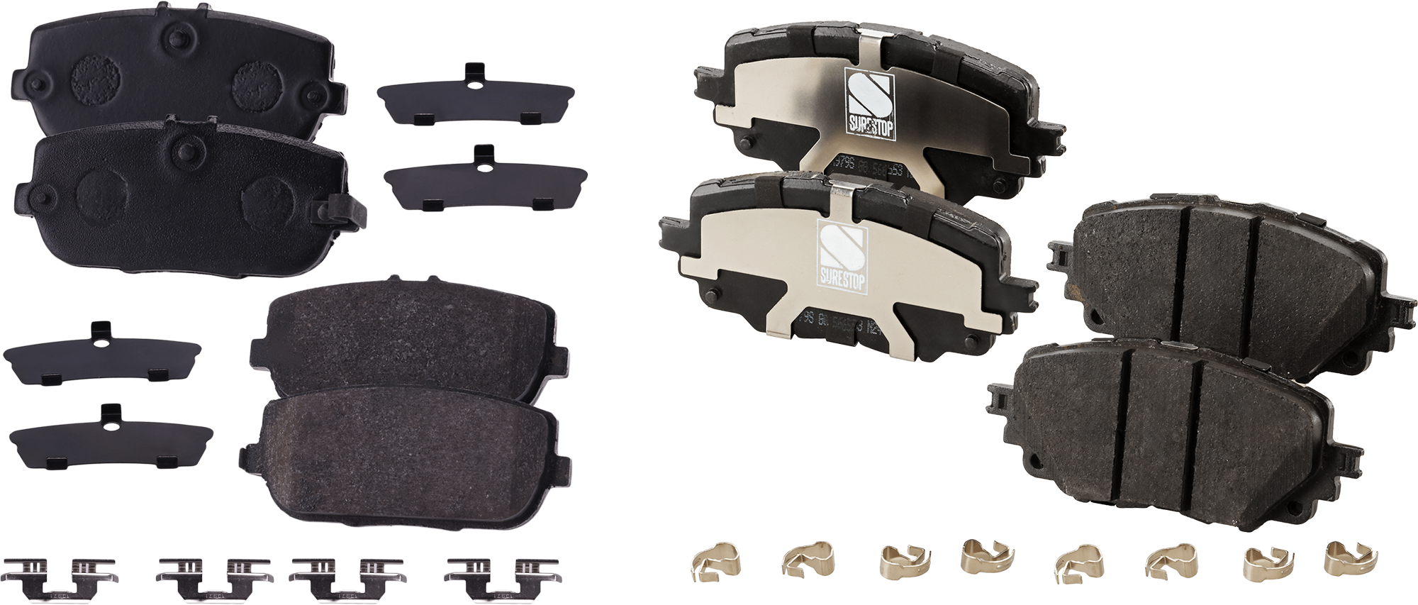 AM MX 5 MIATA 16-20 FRONT AND REAR BRAKE PAD SET 4 Wheel Set SKU SET STPSSCP1903-4 OEM NAYJ3328ZA 68333396AA N1Y32643