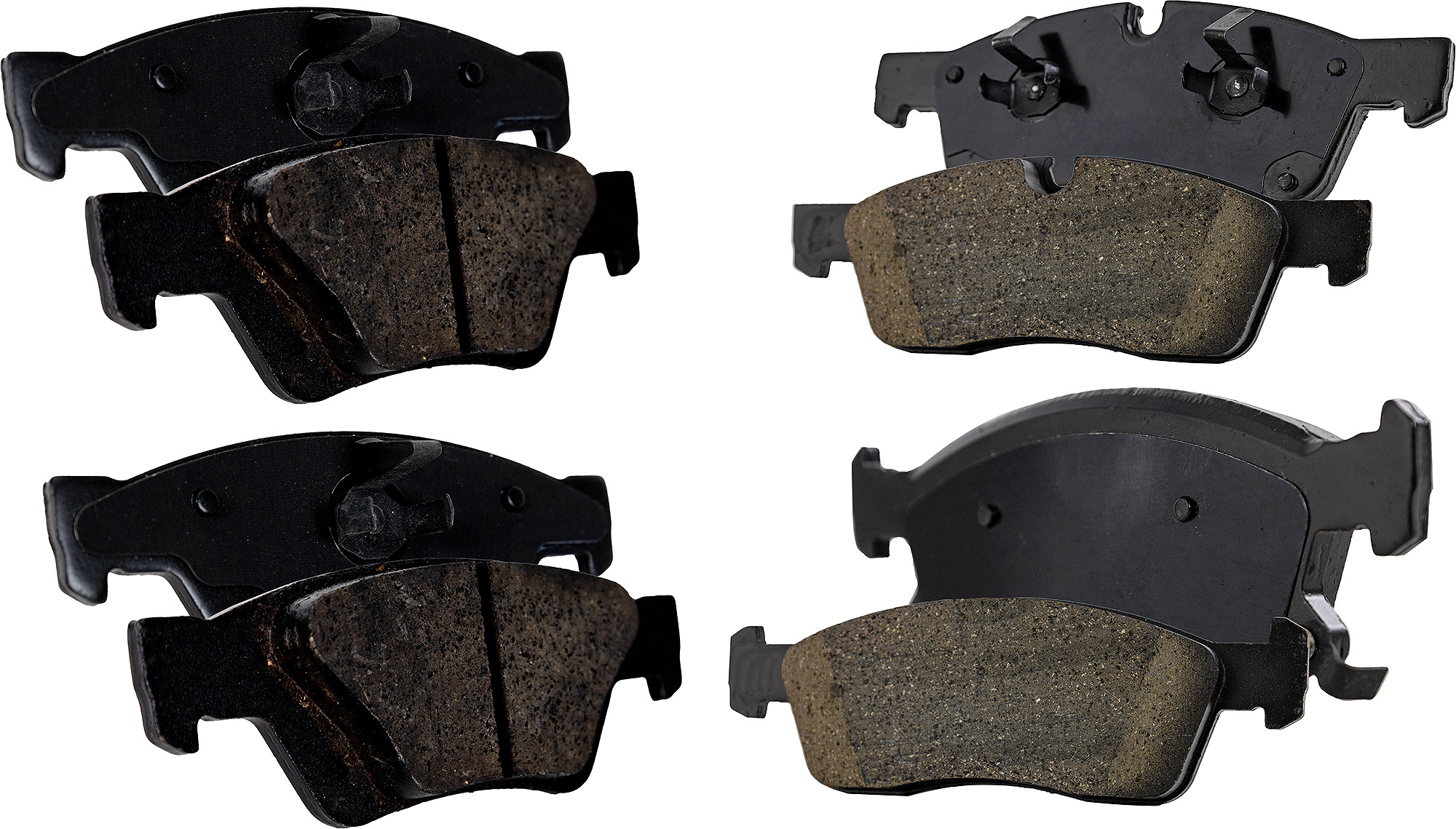 AM DURANGO 17-20 GRAND CHEROKEE 17-21 FRONT AND REAR BRAKE PAD SET 4 Wheel Set SKU SET STPSSCP1904-4 OEM 68052369AB 68052369AD 68052369