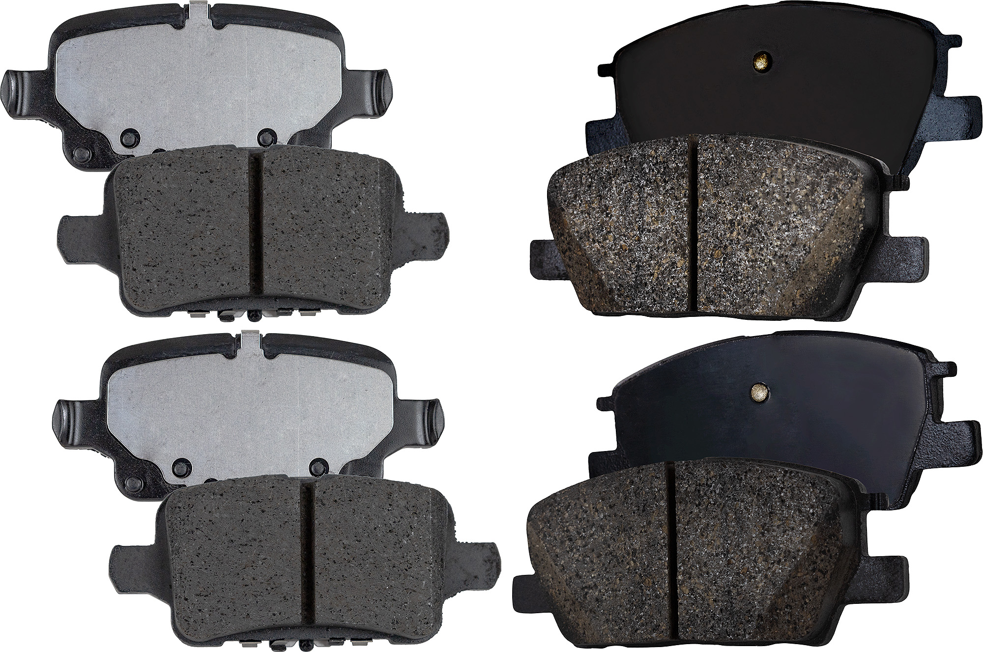 AM MALIBU 16-19 REGAL SPORTBACK 18-20 FRONT AND REAR BRAKE PAD SET 4 Wheel Set SKU SET STPSSCP1913-4 OEM 23326280-84121520-84206102-134