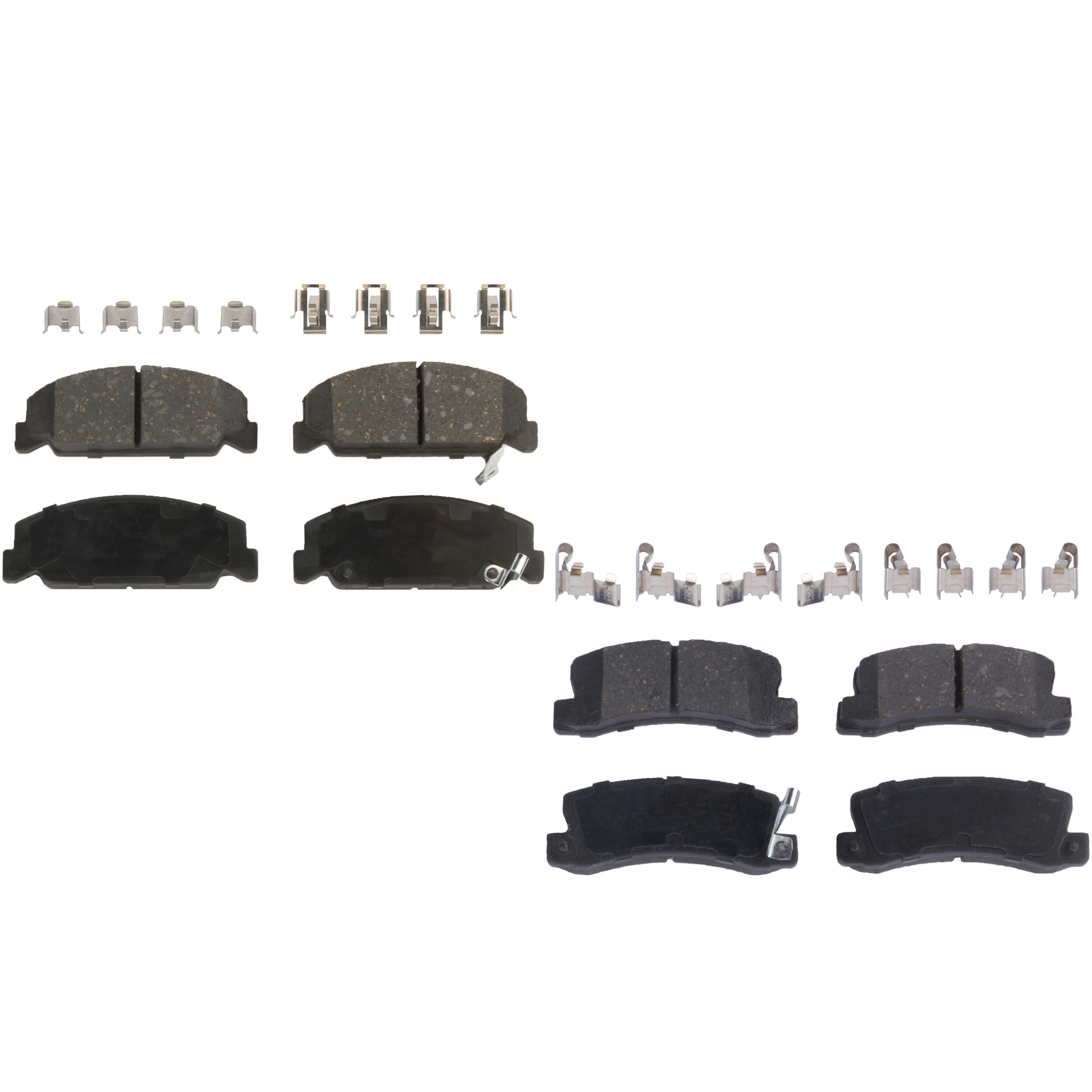AM CAMRY 88-91 CELICA 88-93 FRONT AND REAR BRAKE PAD SET 4 Wheel Set SKU SET STPSSCP356-4 OEM 0446520090-0446520200-044653