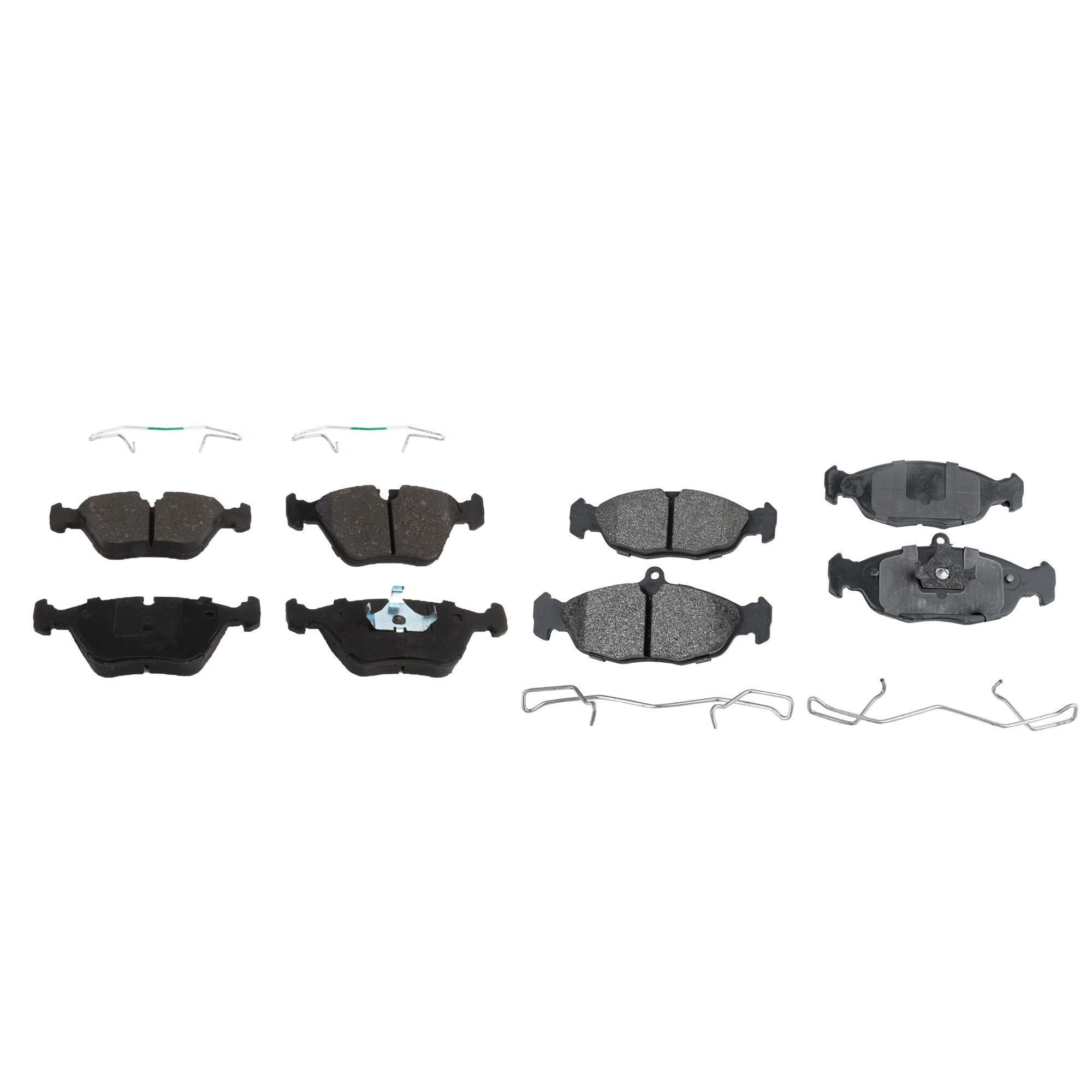 AM VANDEN PLAS XJ6-95-97 FRONT AND REAR BRAKE PAD SET 4 Wheel Set SKU SET STPSSCP394A 4 B OEM JLM11903 JLM21344 JLM1829 JLM2