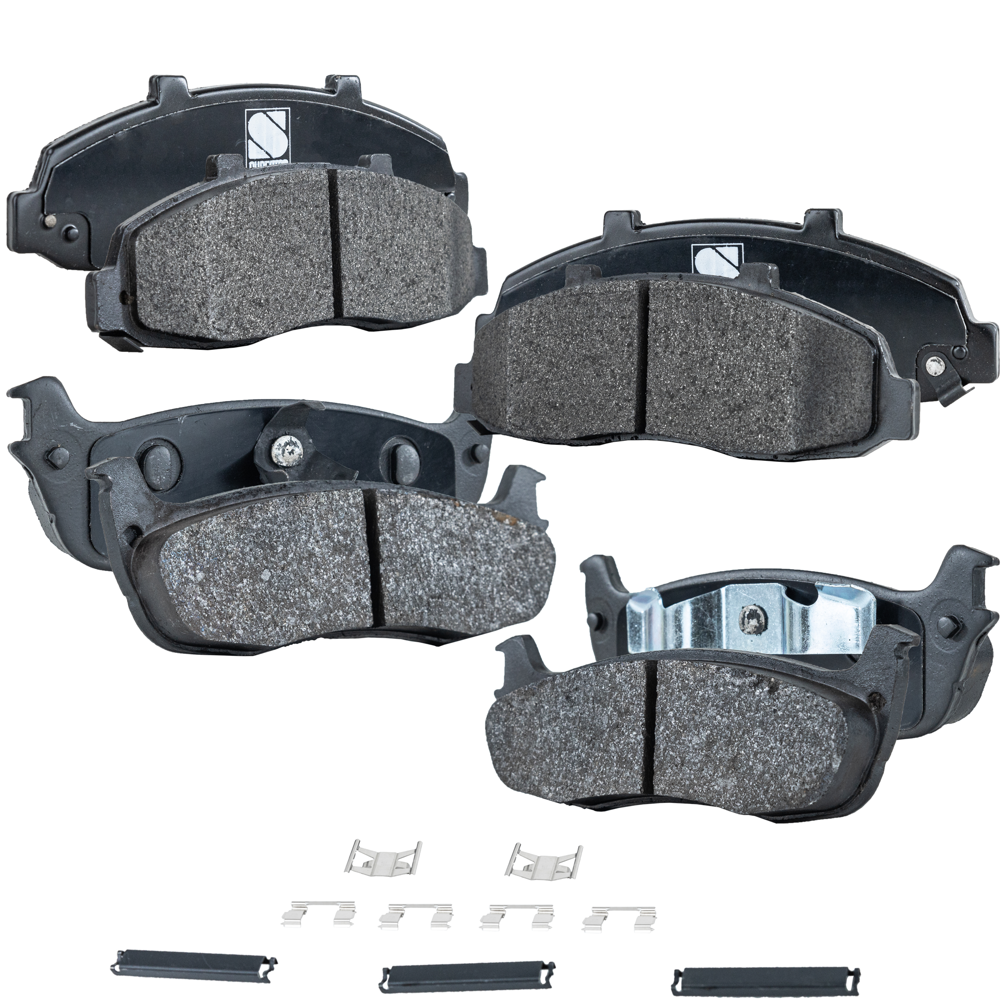 AM F 150-99-03 F 150 HERITAGE 04-04 FRONT AND REAR BRAKE PAD SET 4 Wheel Set SKU SET STPSSCP679-4 OEM F65Z2001AA F6SZ2001AA F85Z2001