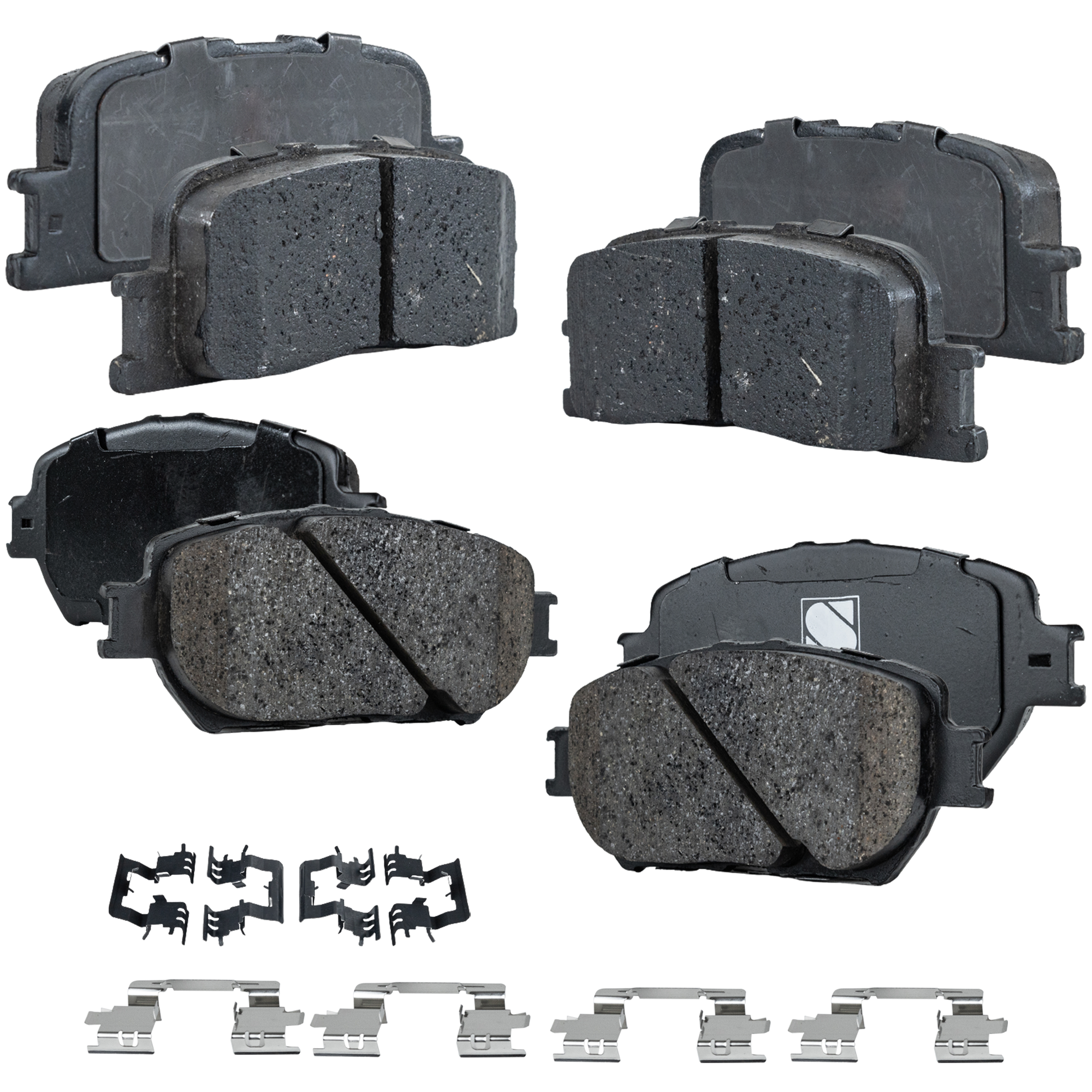 AM CAMRY 02-06 FRONT AND REAR BRAKE PAD SET 4 Wheel Set SKU SET STPSSCP908-4 B OEM 0446530271-0446530340-04465332