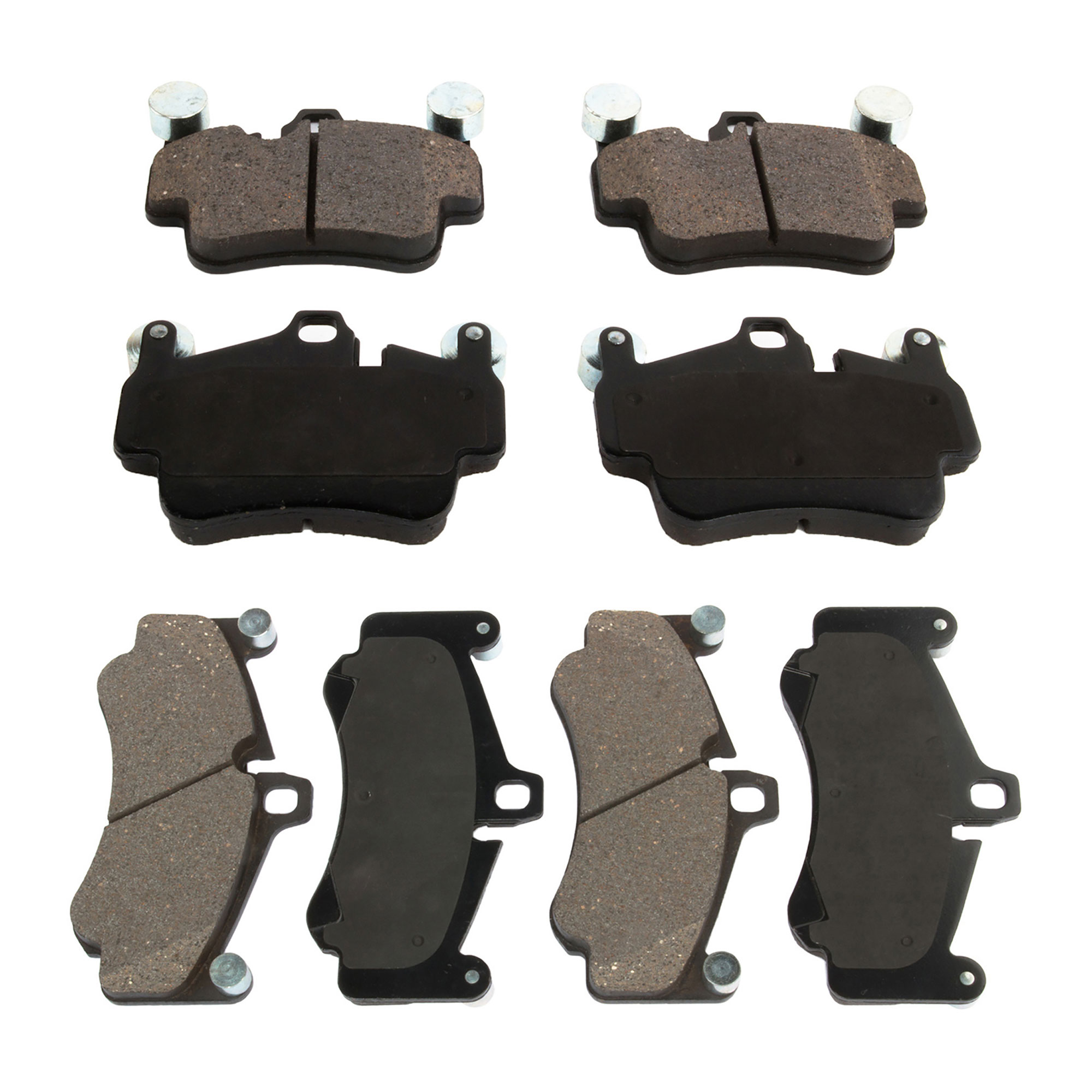 AM PORSCHE 911-06-12 FRONT AND REAR BRAKE PAD SET 4 Wheel Set SKU SET STPSSCP991-4 B OEM 99735193902-99735193903-997351