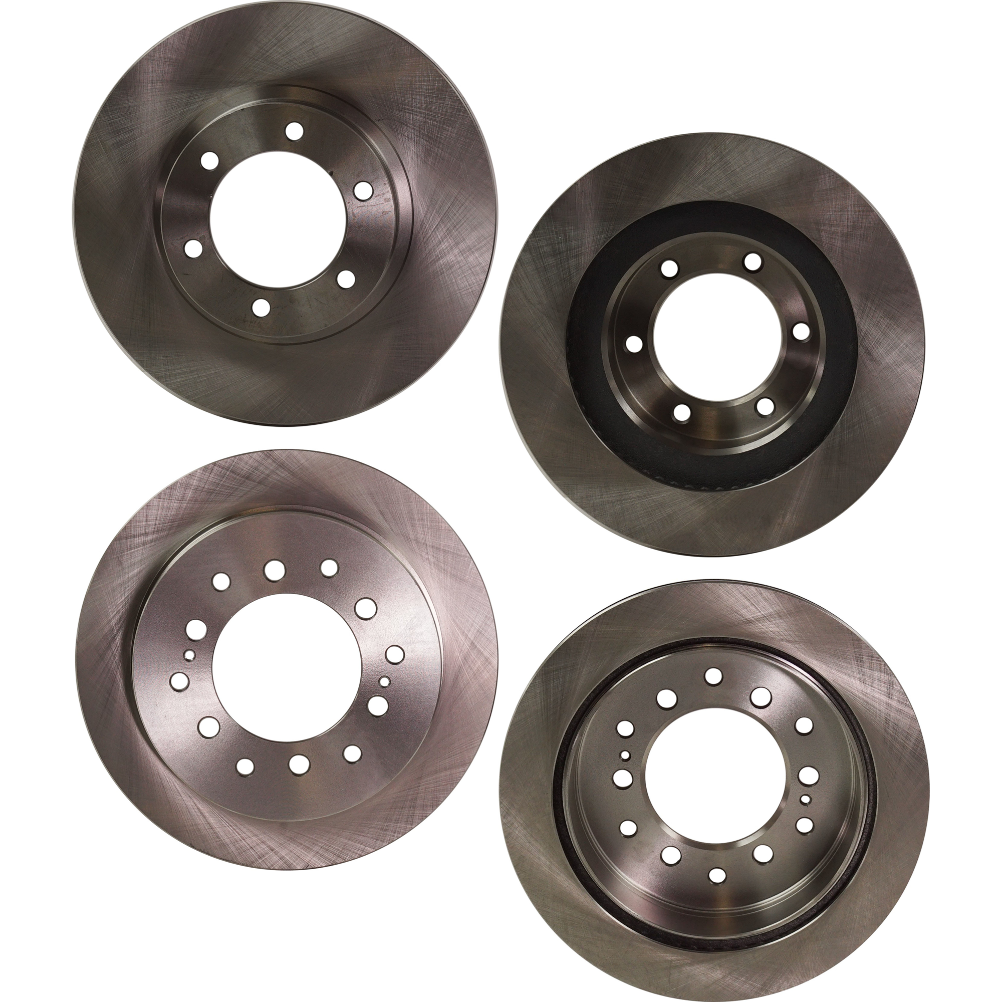 AM 4RUNNER GX470-03-09 FRONT AND REAR BRAKE DISC 4 Wheel Set SKU SET STPT27110001-4 OEM 4243160295-4243160200-42431602