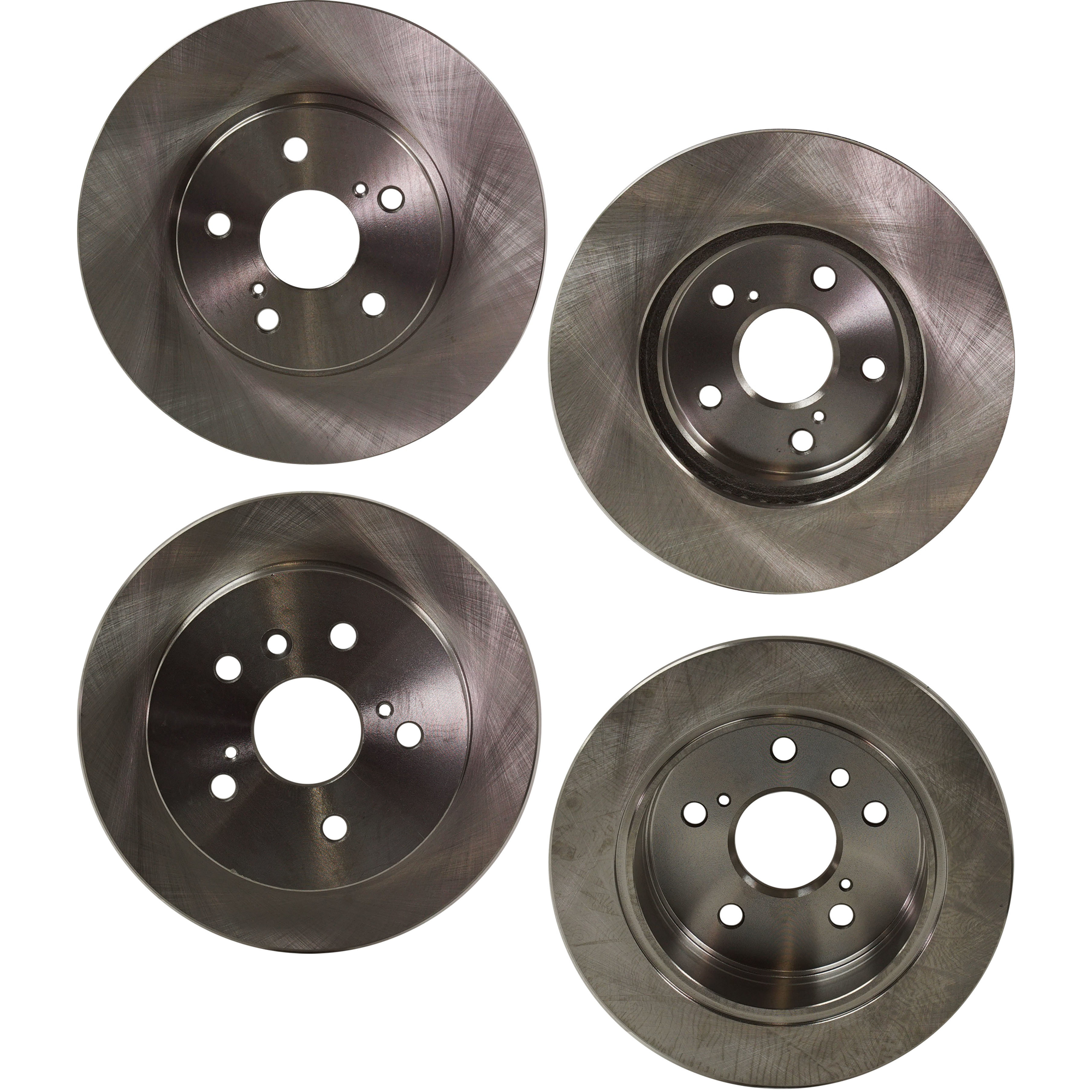 AM CAMRY 02-06 SOLARA 04-08 FRONT AND REAR BRAKE DISC 4 Wheel Set SKU SET STPT27110008-4 B OEM 4351233100-4351228180-43512281