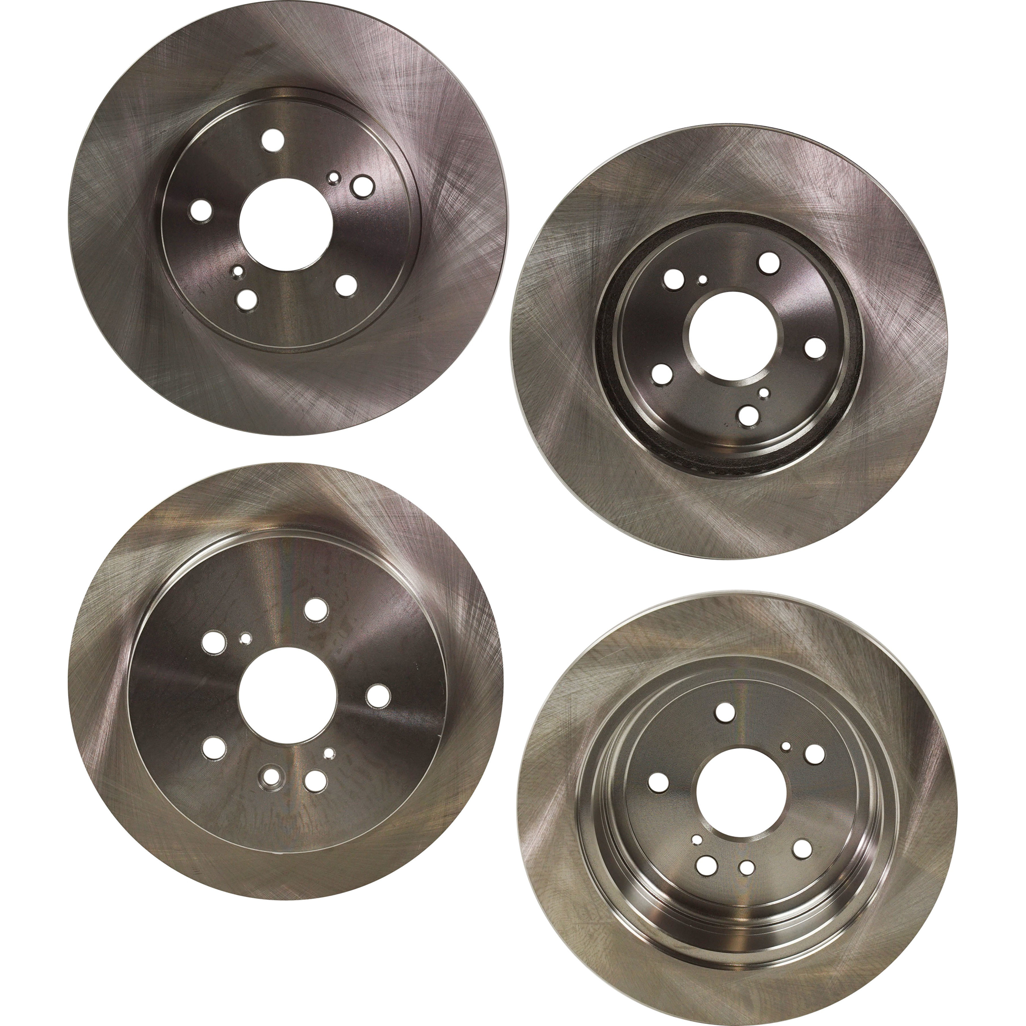 AM SIENNA 04-10 FRONT AND REAR BRAKE DISC 4 Wheel Set SKU SET STPT27110008-4 C OEM 4351233100-4351228180-43512281