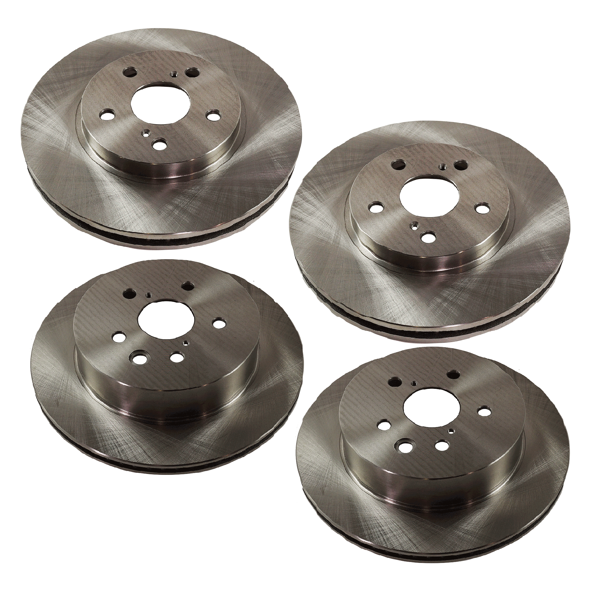 AM IS250-10-15 FRONT AND REAR BRAKE DISC 4 Wheel Set SKU SET STPT27110008-4 D OEM 4243130290-4351233100-43512281