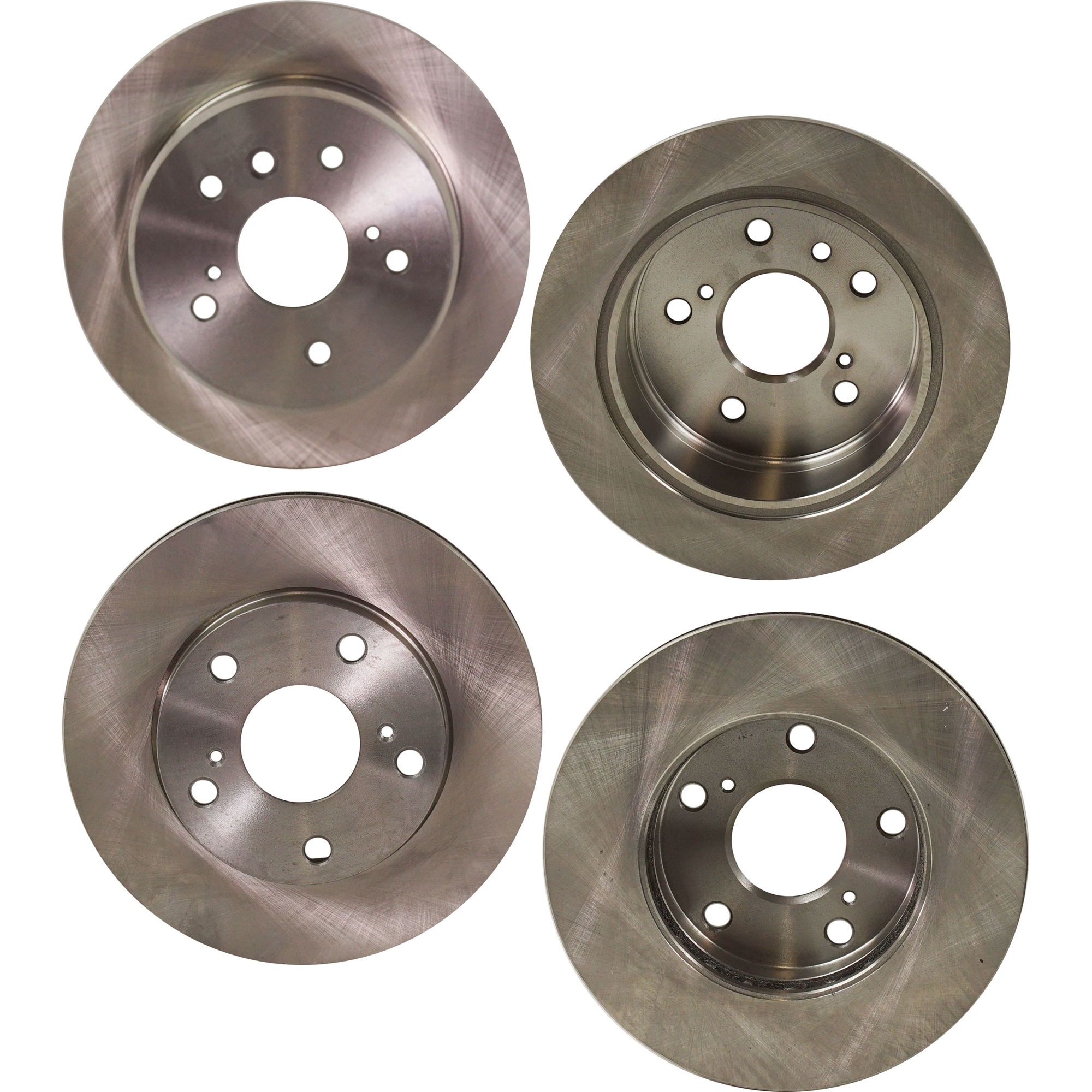 AM CAMRY 92-01 FRONT AND REAR BRAKE DISC 4 Wheel Set SKU SET STPT27110013-4 OEM 4243133010-4243133040-43512330