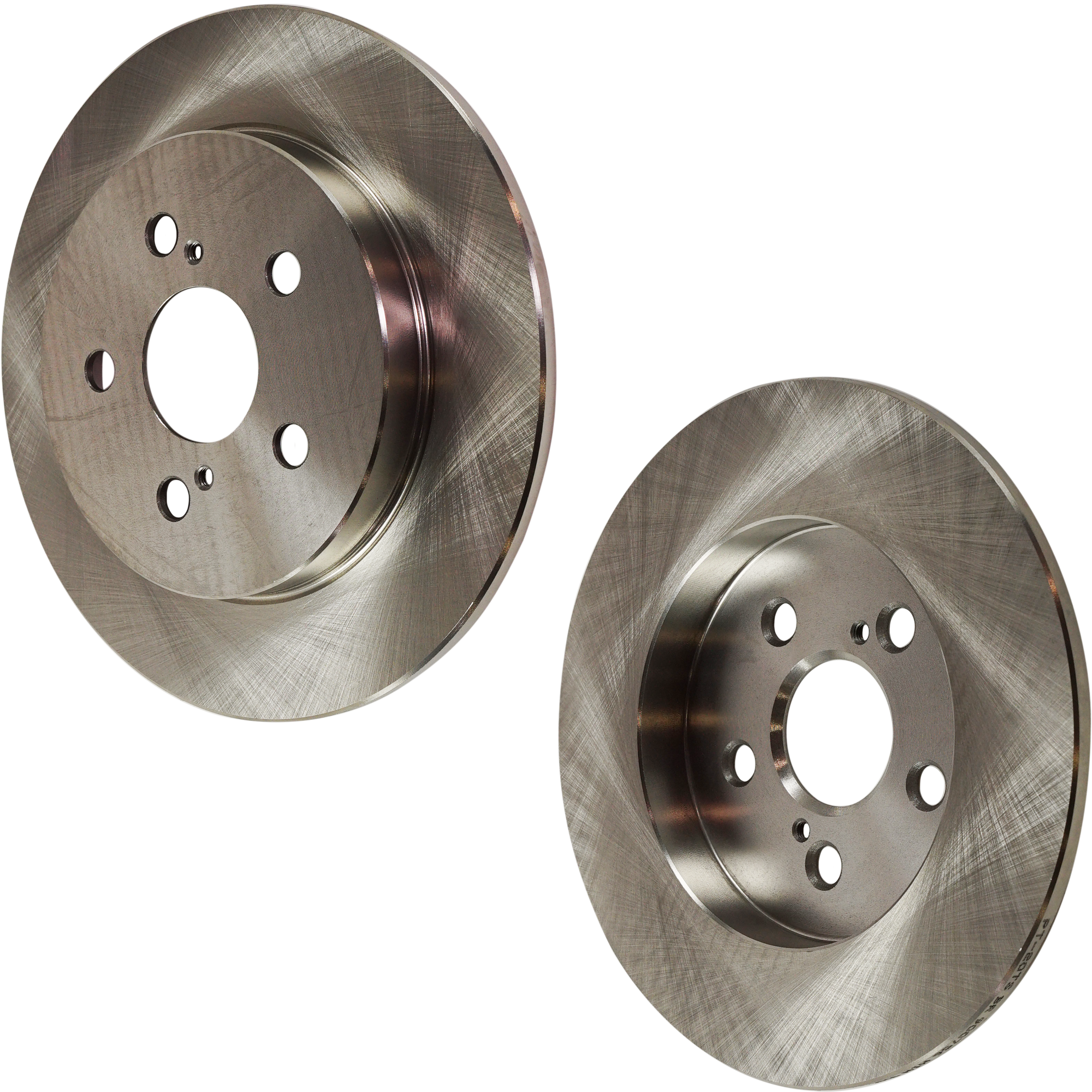 AM COROLLA 09-22 PRIUS 10-22 REAR BRAKE DISC 2 Wheel Set SKU SET STPT27110019-2 OEM 4243102250-4243102200-42431123