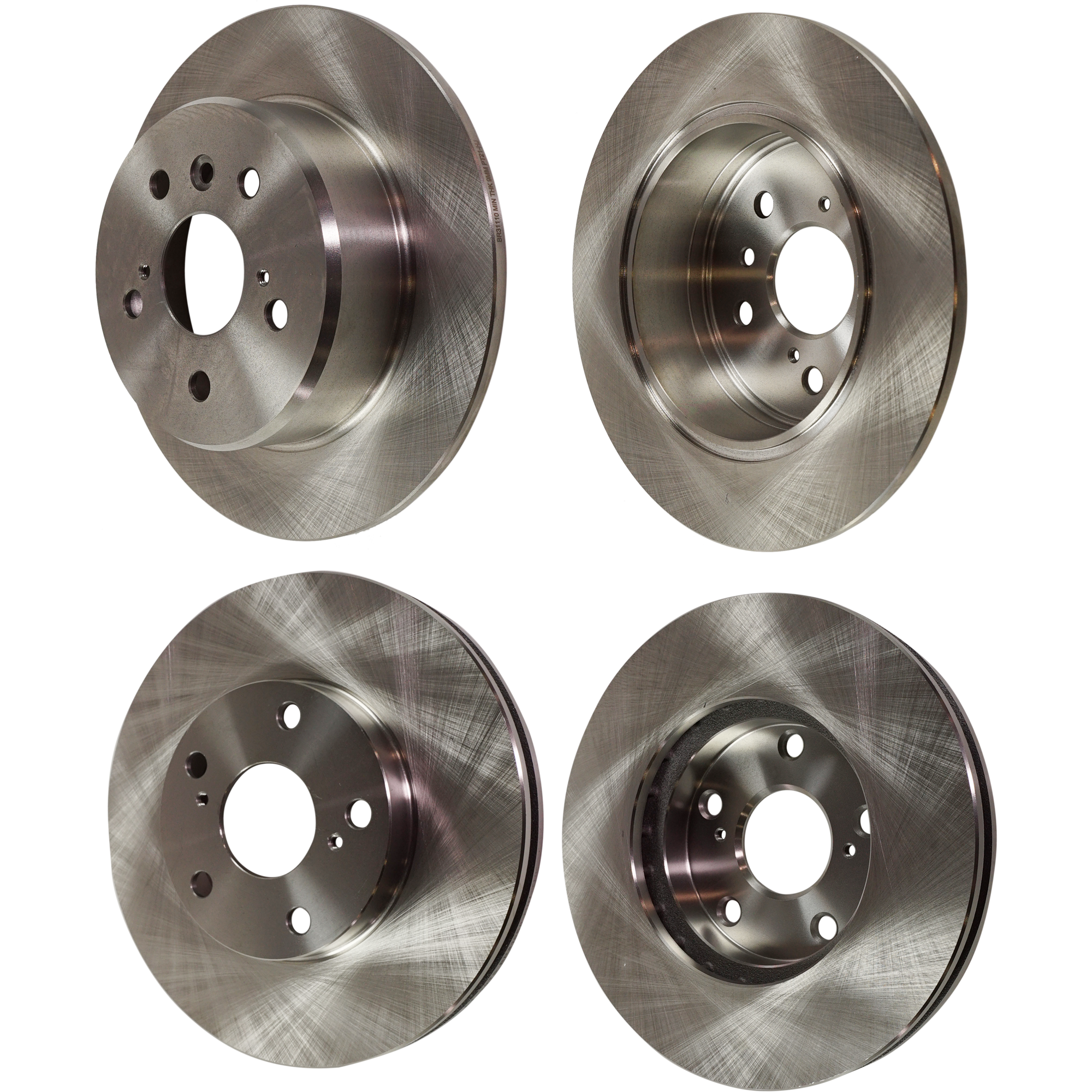 AM CAMRY ES300-92-96 FRONT AND REAR BRAKE DISC 4 Wheel Set SKU SET STPT27110024-4 A OEM 4243133030-4243133050-43512330