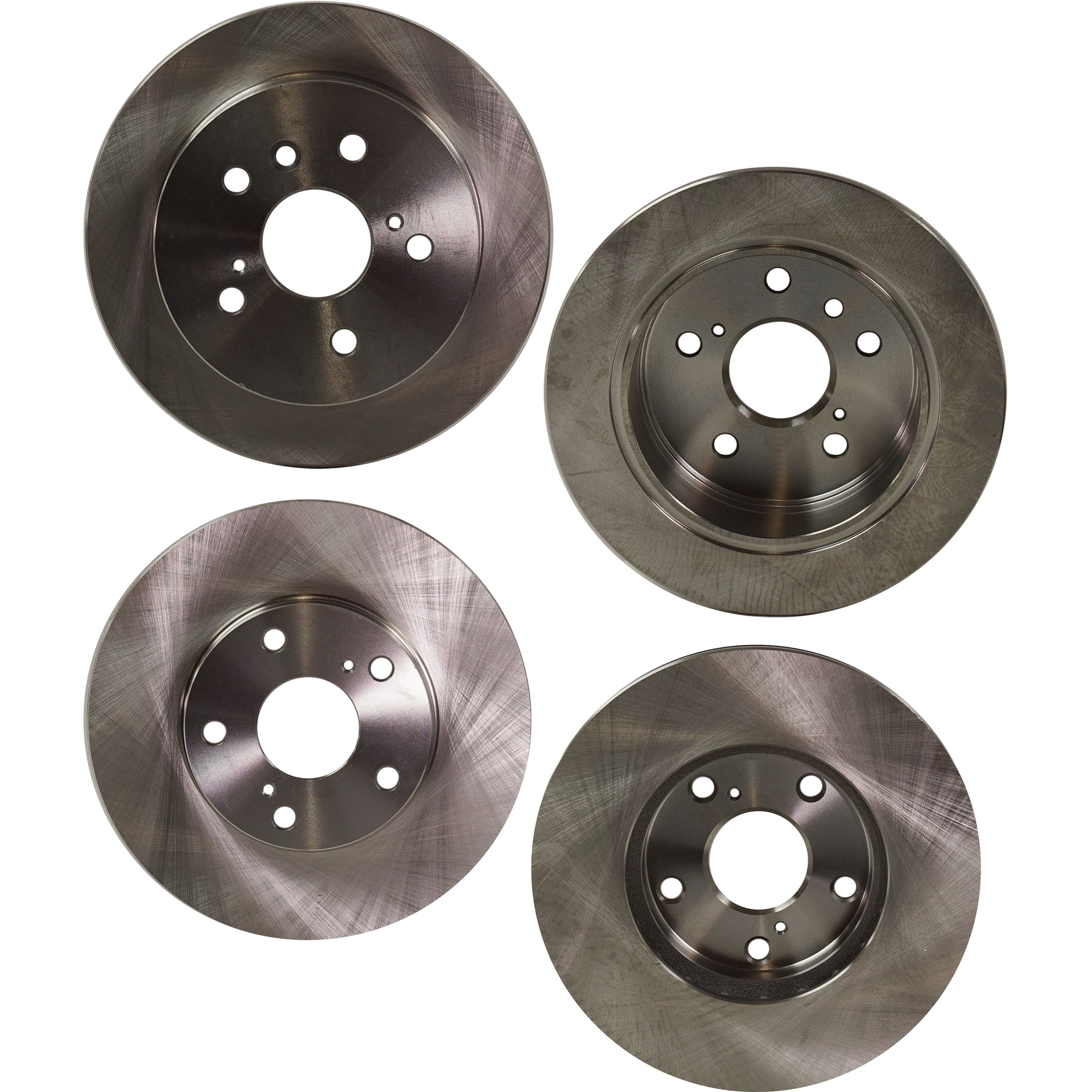 AM CAMRY 02-06 FRONT AND REAR BRAKE DISC 4 Wheel Set SKU SET STPT27110024-4 E OEM 4243133100-4243106050-42431060