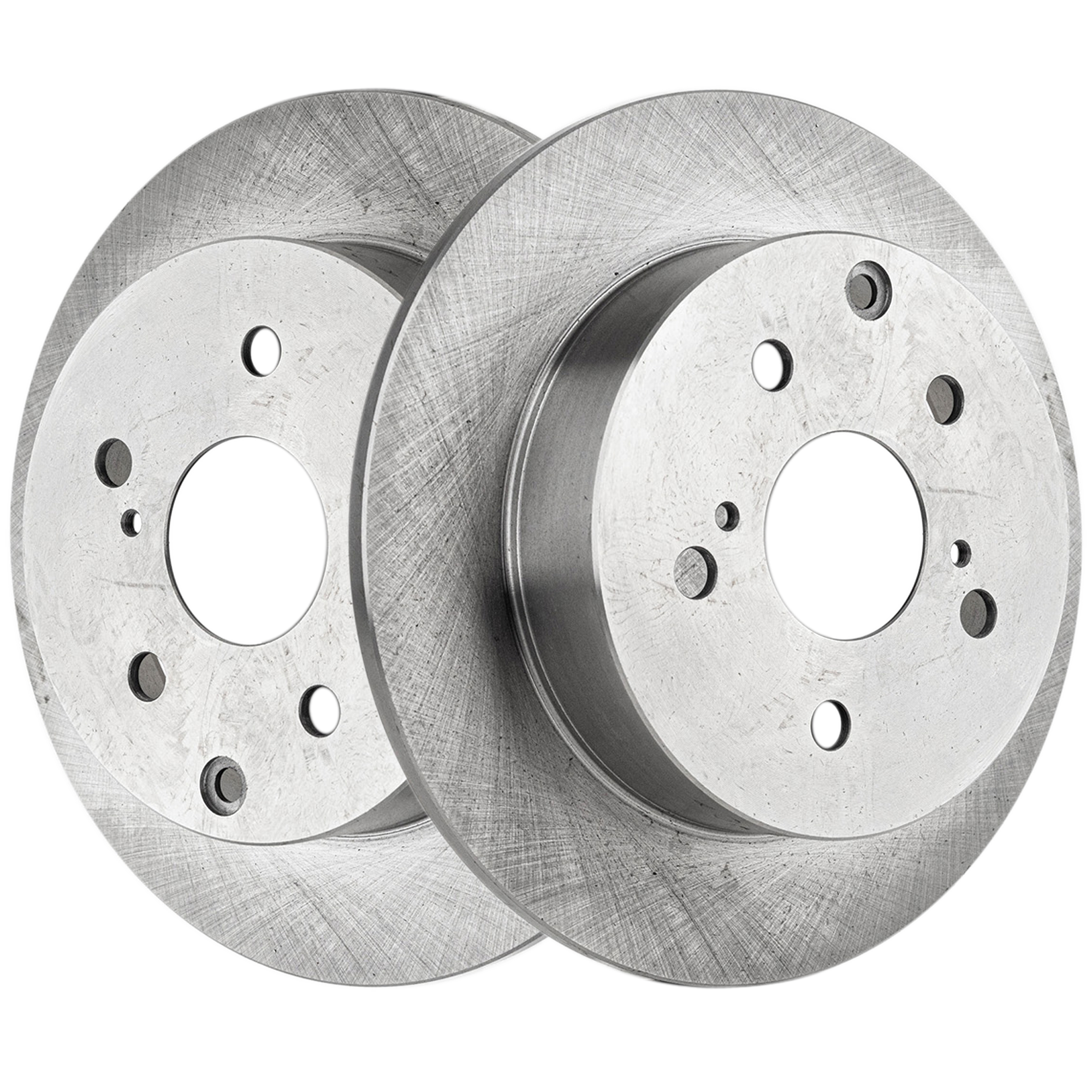 AM VIBE 09-10 MATRIX 09-13 REAR BRAKE DISC RH AND LH 2 Wheel Set SKU SET STPT27110033-2 OEM 4243102220-19184276
