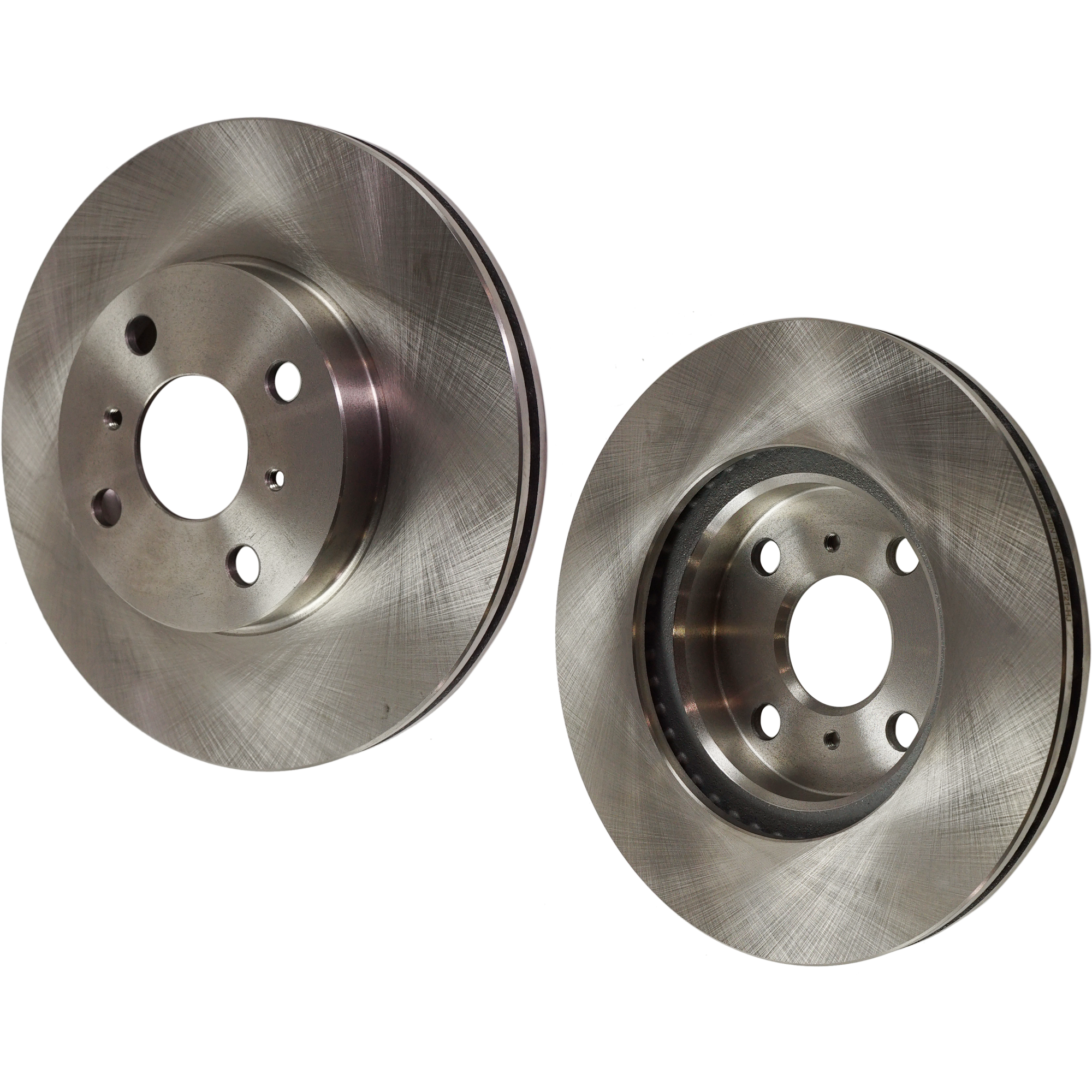 AM MR2 SPYDER 00-05 ECHO 01-05 FRONT BRAKE DISC RH AND LH 2 Wheel Set SKU SET STPT27110037-2 OEM 4351252040-4351217130-435120D0