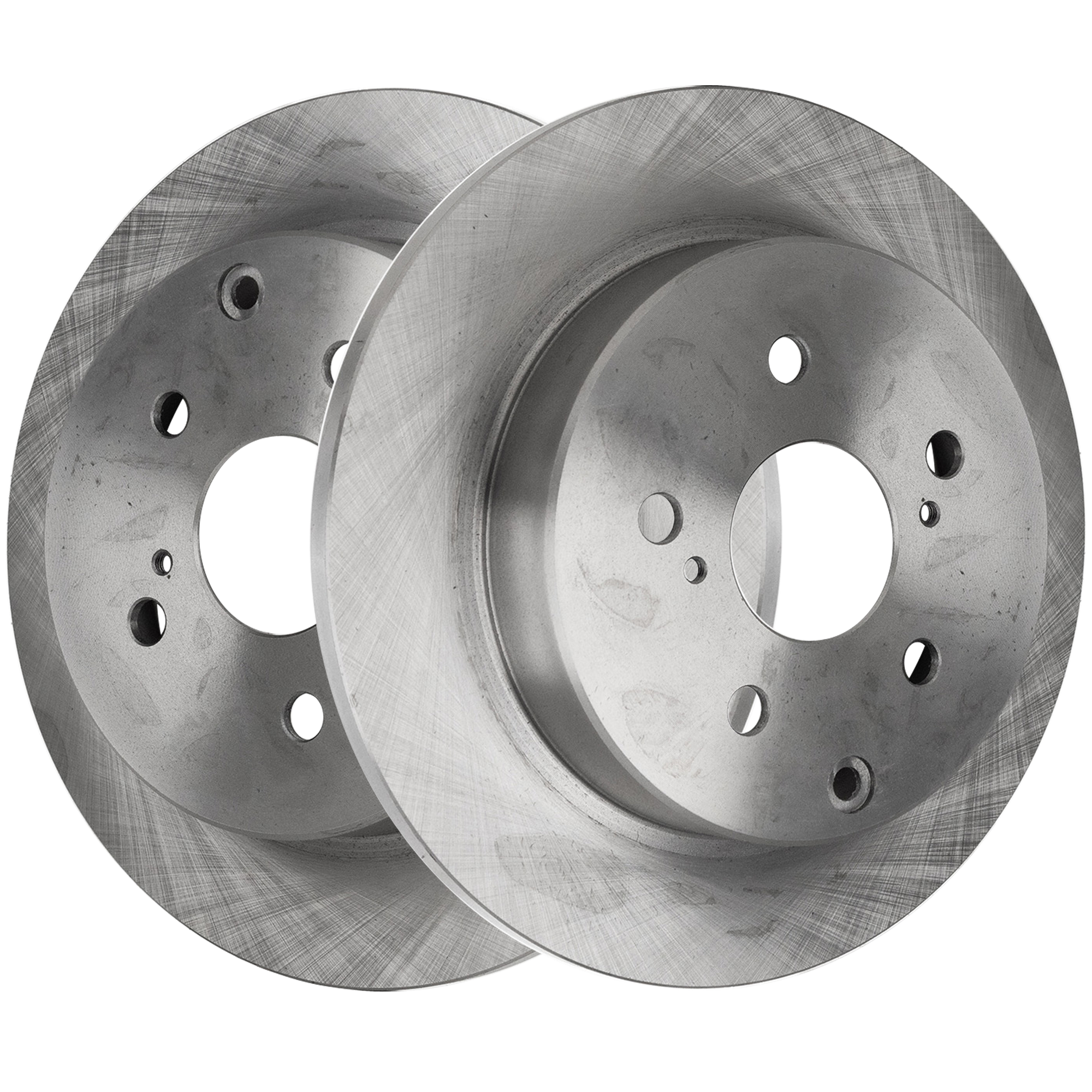 AM PRIUS V 12-17 MIRAI 16-18 REAR BRAKE DISC RH AND LH 2 Wheel Set SKU SET STPT27110042-2 OEM 44754-0833538-850323-60076089