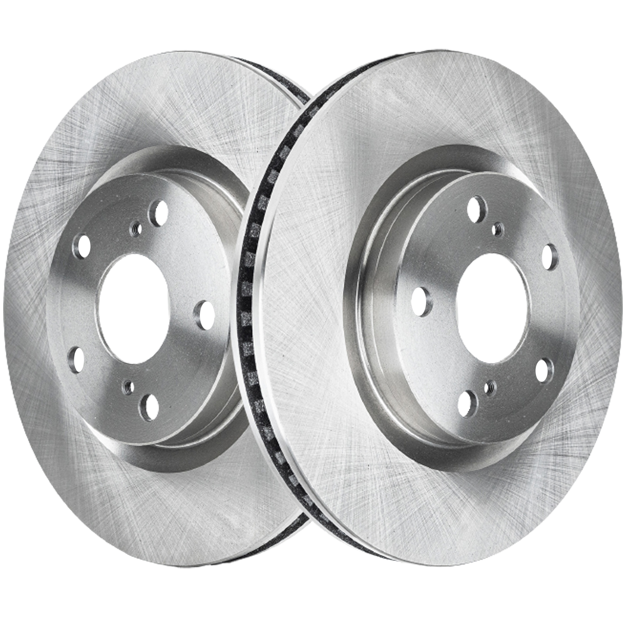AM RAV4-06-18 FRONT BRAKE DISC 2 Wheel Set SKU SET STPT27110045-2 OEM 4351242050-4351202250-19184294
