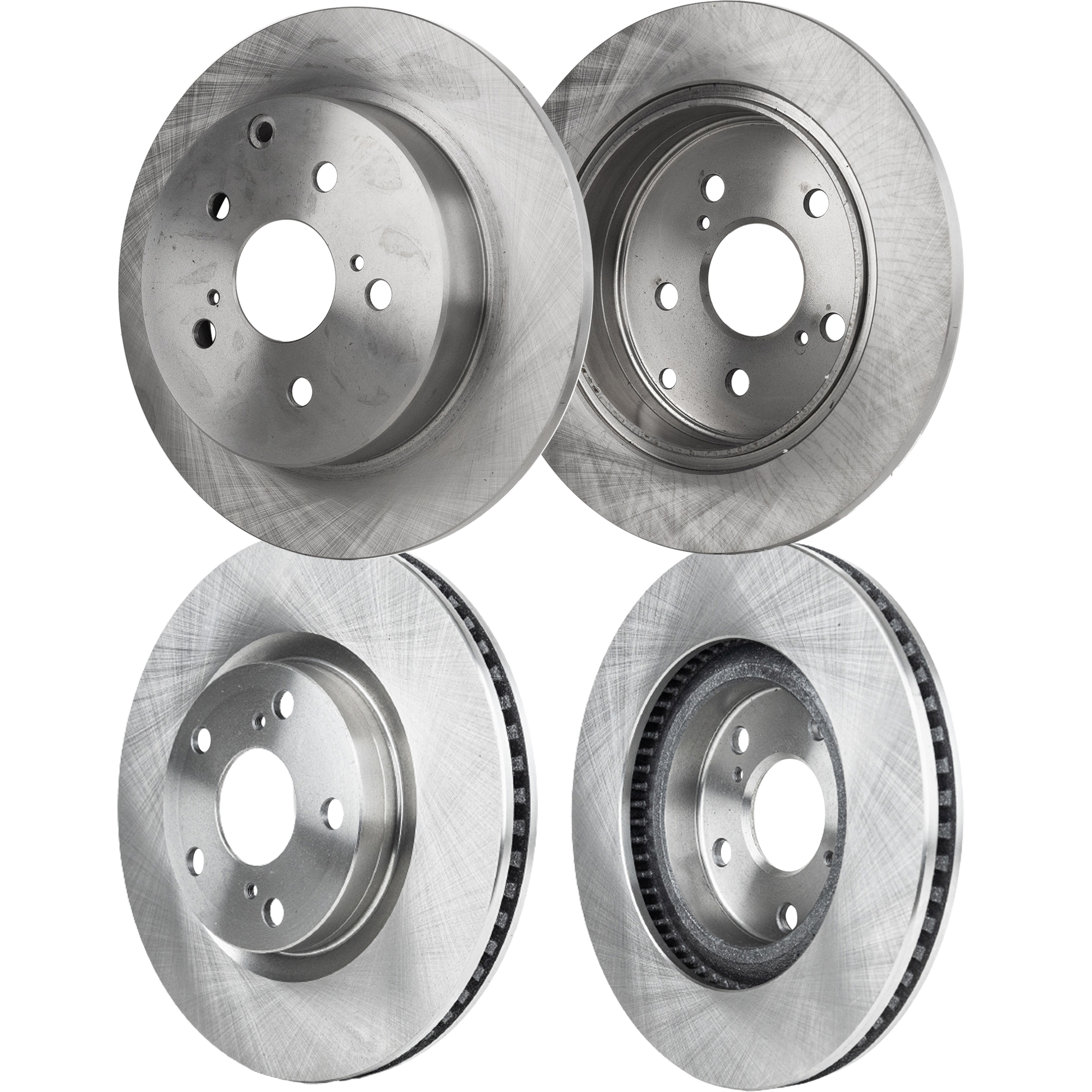AM MIRAI 16-18 FRONT AND REAR BRAKE DISC 4 Wheel Set SKU SET STPT27110045-4 E OEM 4351242050-4351202250-19184294
