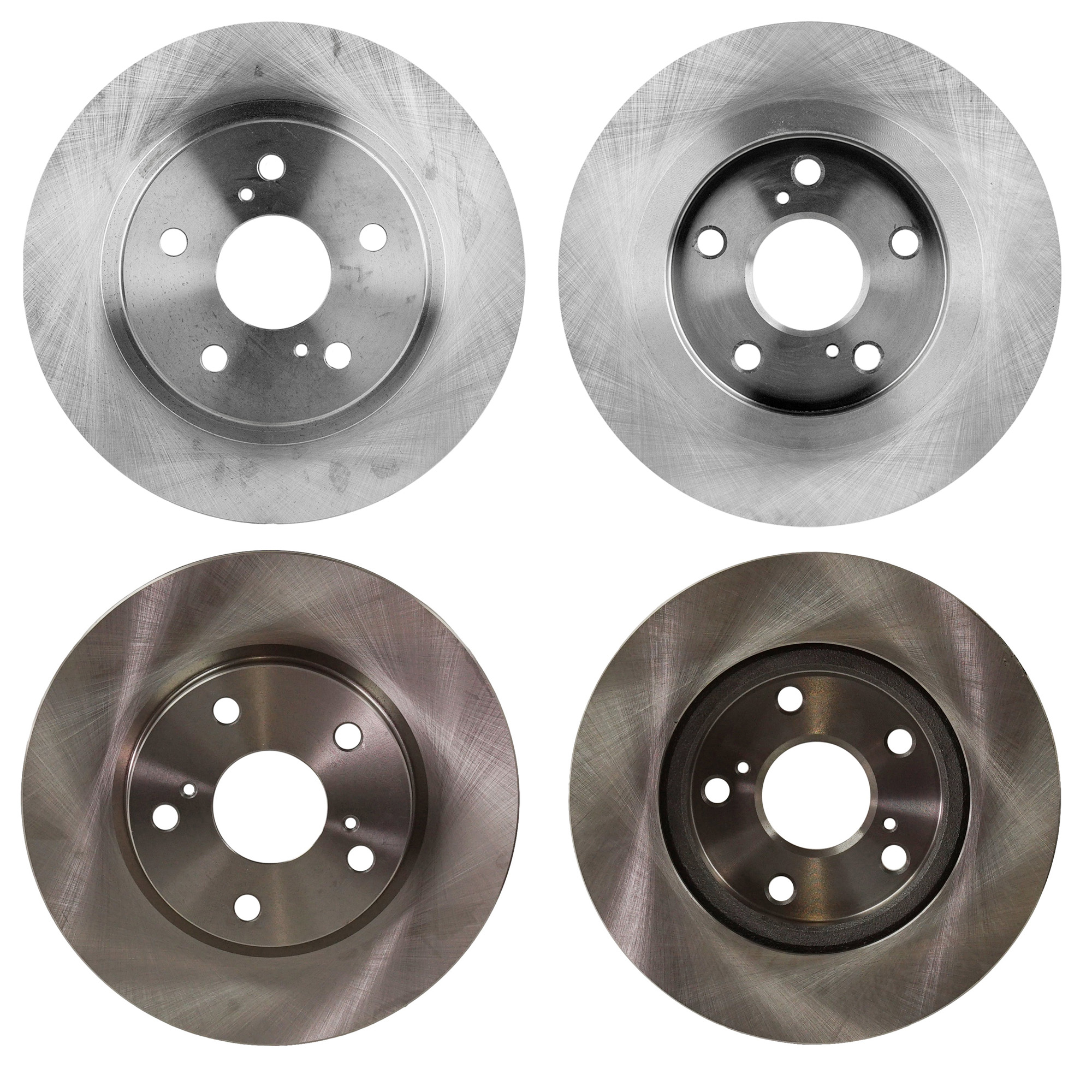 AM XB 08-15 FRONT AND REAR BRAKE DISC 4 Wheel Set SKU SET STPT27110047-4 A OEM 4243112290-4243102210-19184535