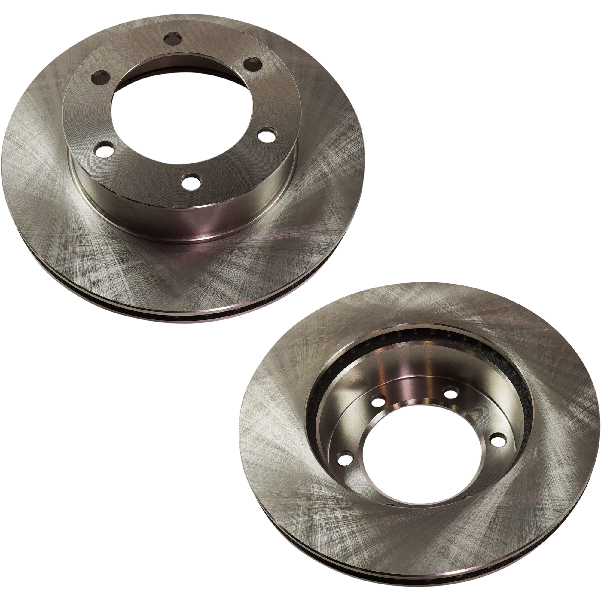 AM 4RUNNER 95-02 TACOMA 95-04 FRONT BRAKE DISC RH AND LH 2 Wheel Set SKU SET STPT27110053-2 OEM 4351235310-4351204020