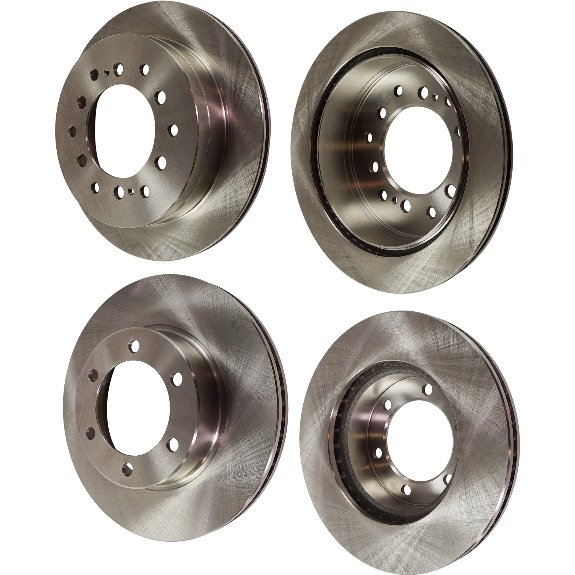 AM SEQUOIA 01-07 FRONT AND REAR BRAKE DISC 4 Wheel Set SKU SET STPT27110064-4 OEM 4243160295-4243160200-42431602