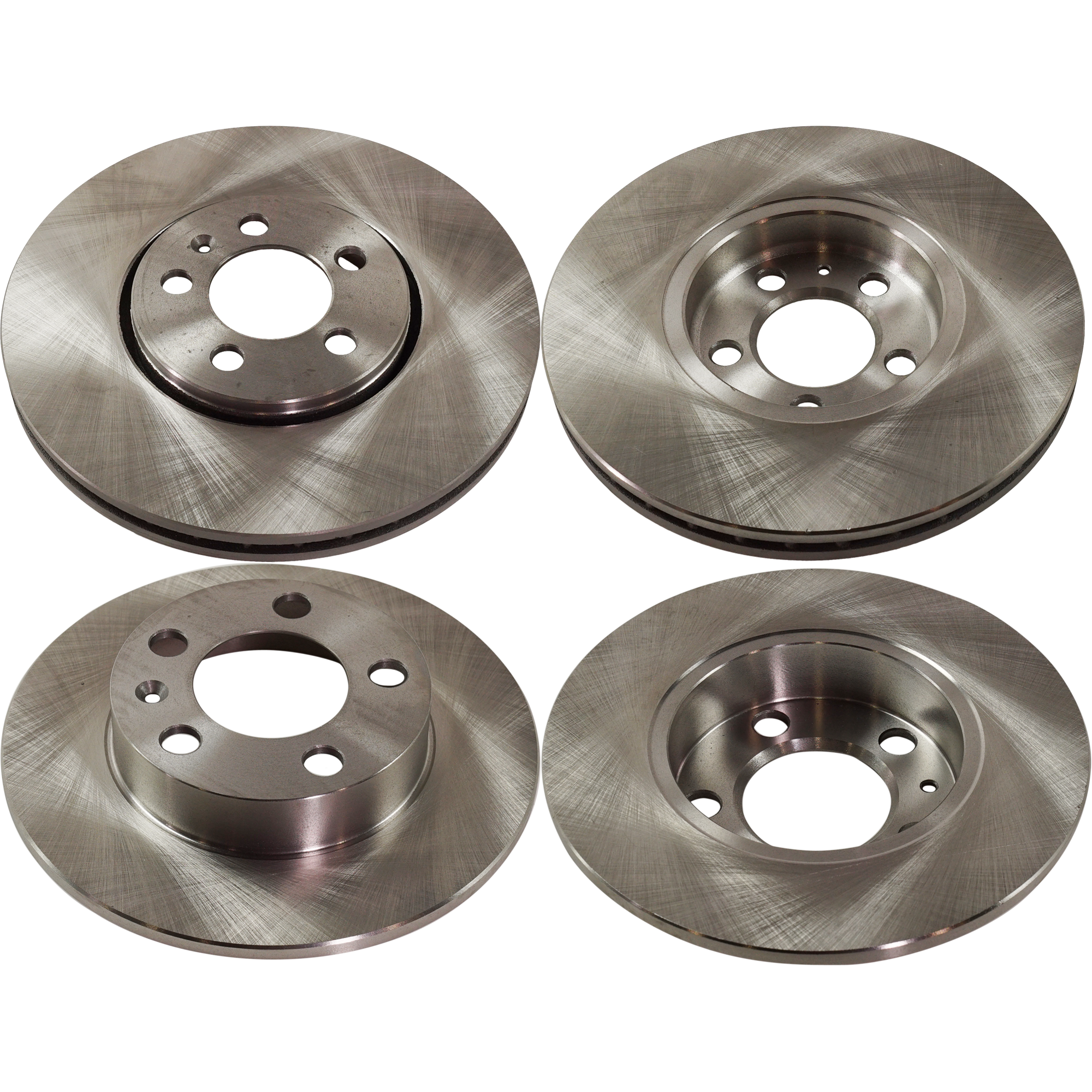 AM BEETLE 99-10 GOLF 99-02 FRONT AND REAR BRAKE DISC 4 Wheel Set SKU SET STPV27110011-4 OEM 1J0615601-1J0615301R