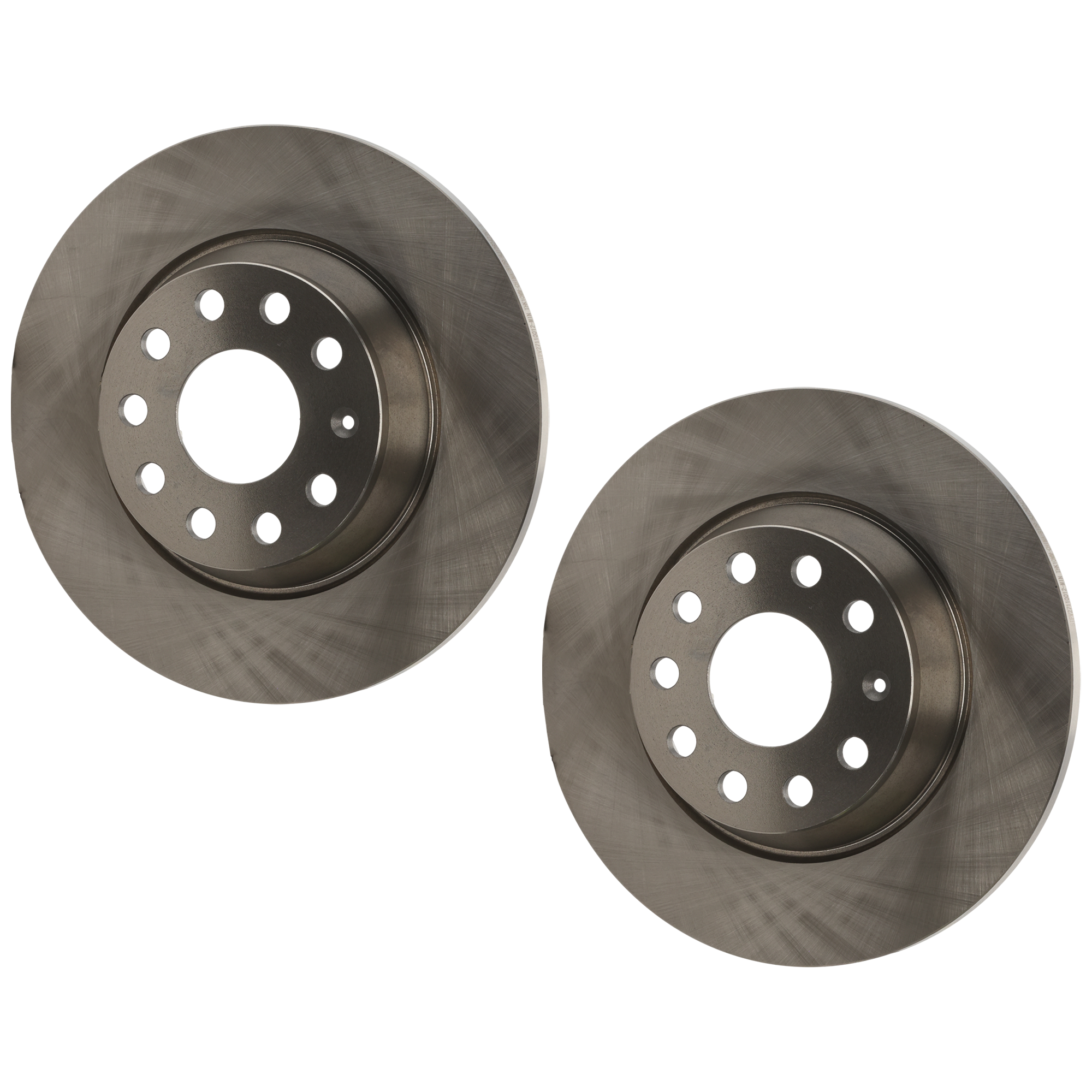 AM JETTA 04-10 REAR BRAKE DISC 2 Wheel Set SKU SET STPV27110012-2 OEM 3CD615601